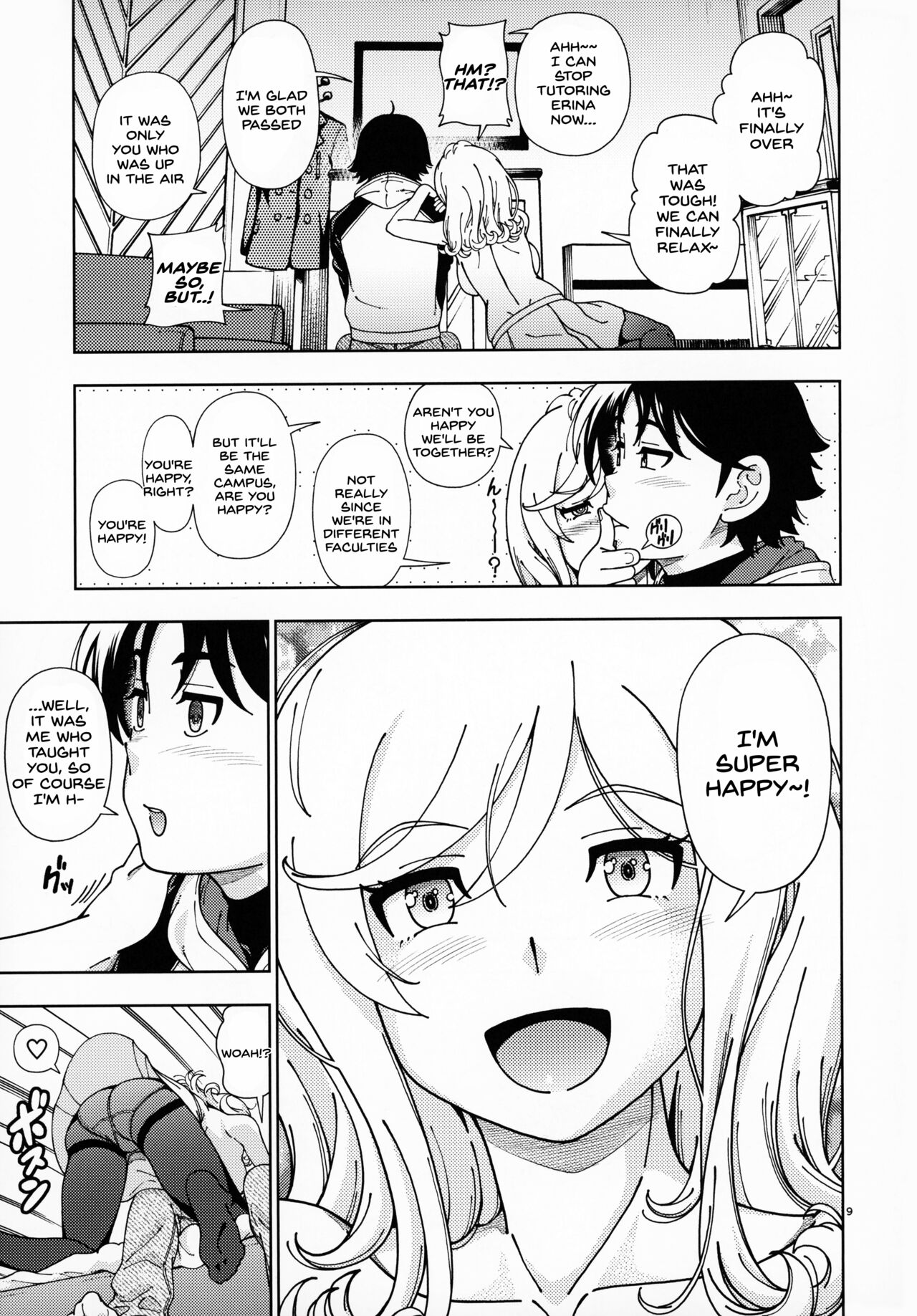 Honey Blonde Sakura [Fukudahda] - Chapter 1 — Page 8