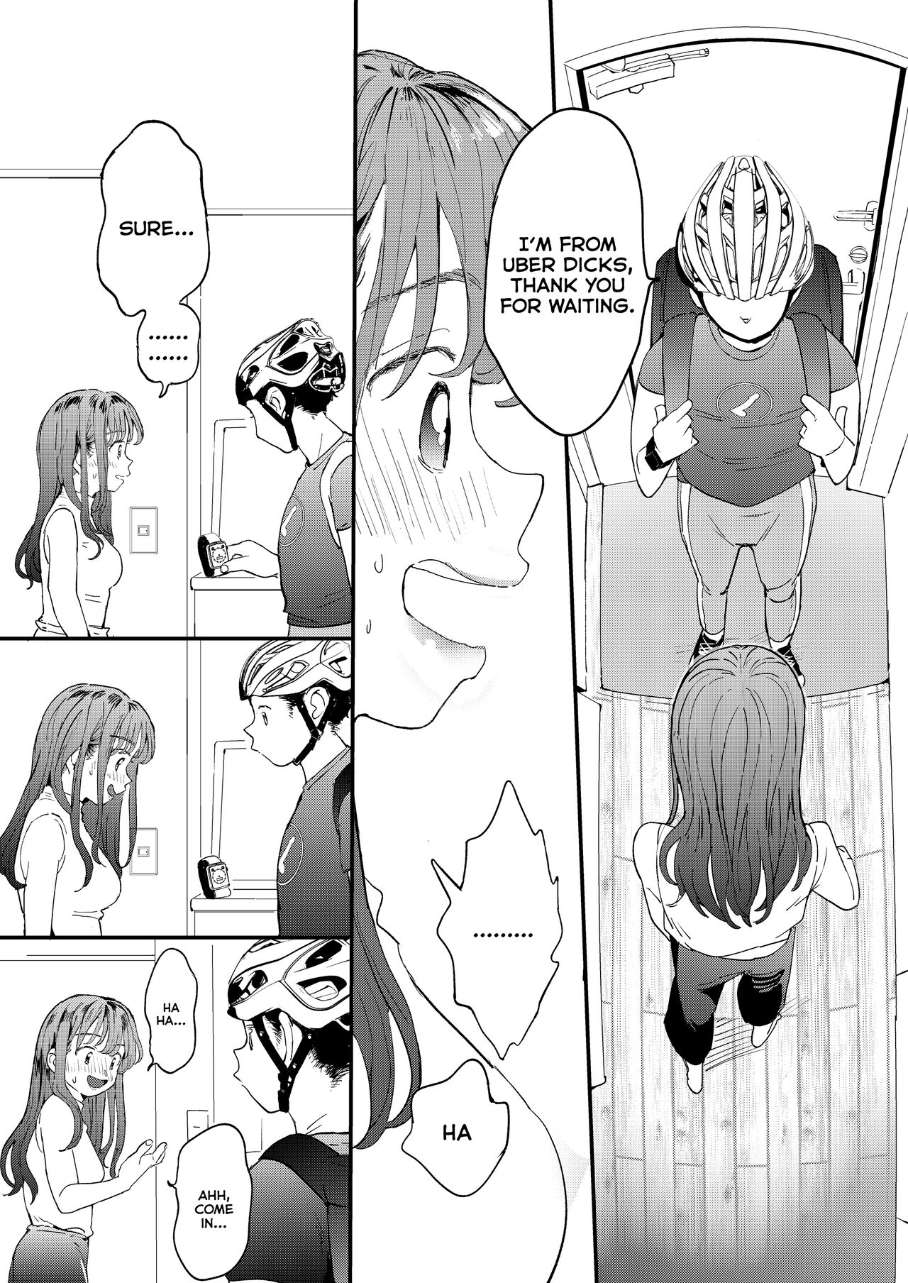 The Girl Who Wants to Order Uber Dicks [Denbu Momo] - Chapter 1 — Page 19