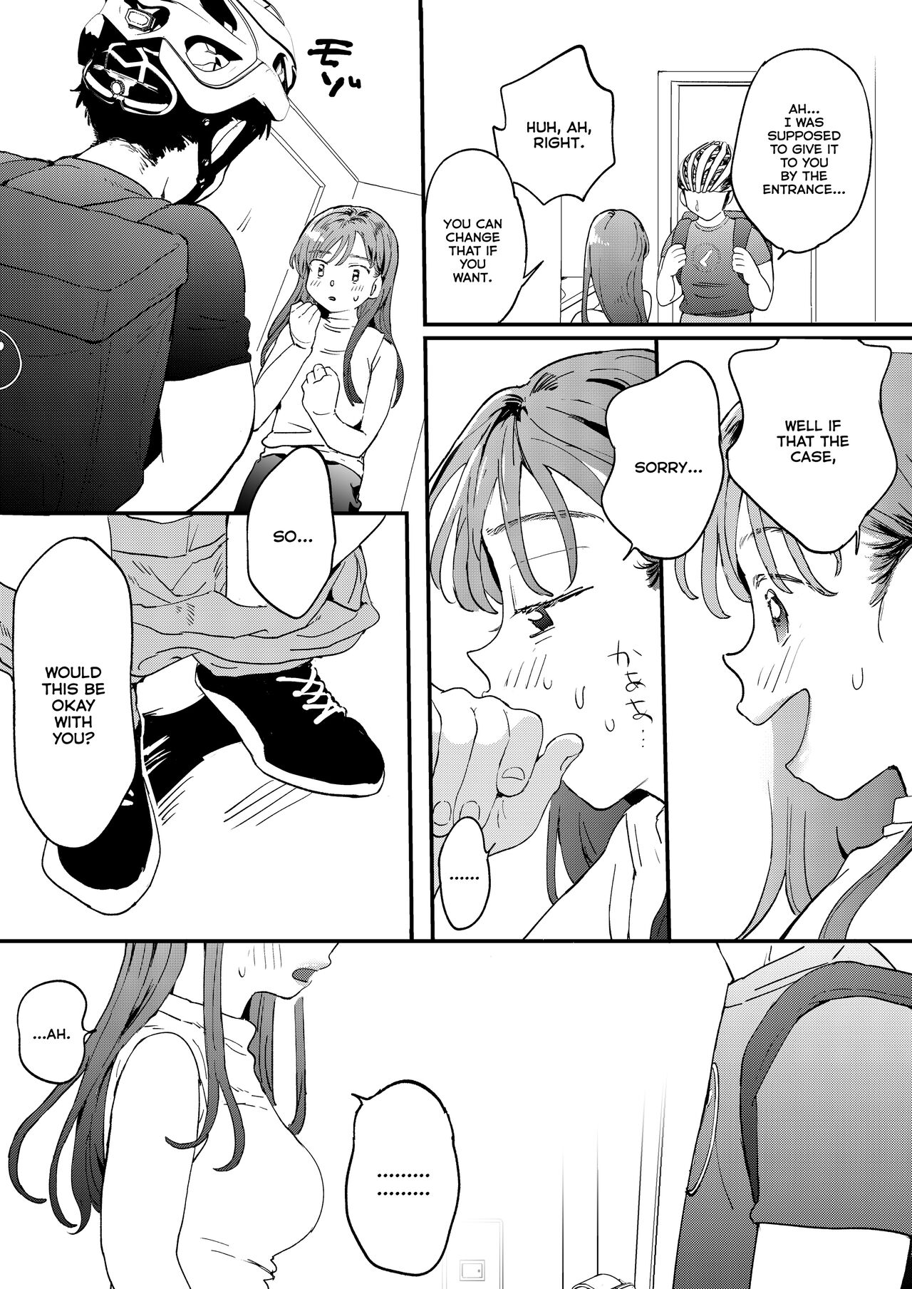 The Girl Who Wants to Order Uber Dicks [Denbu Momo] - Chapter 1 — Page 20