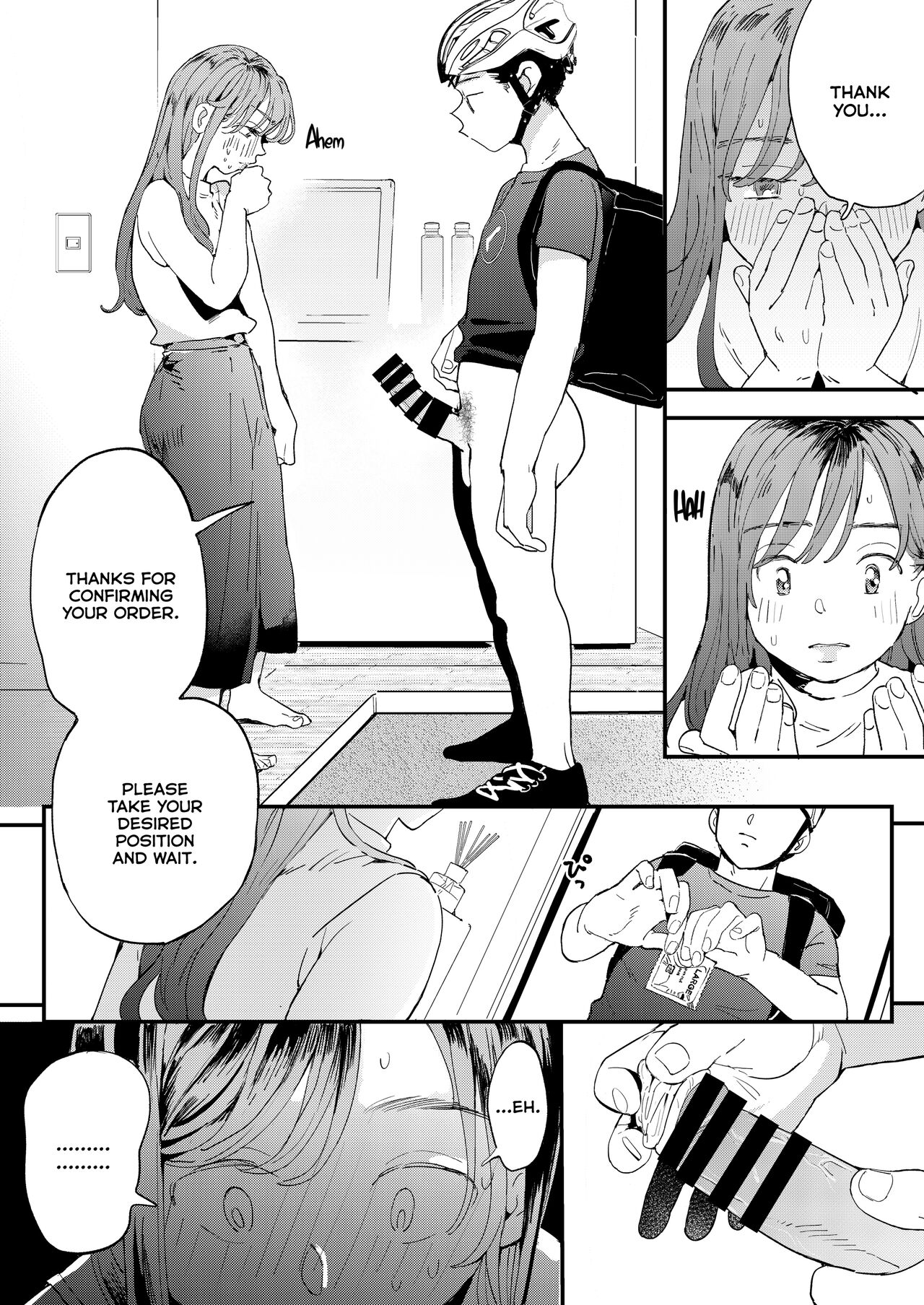 The Girl Who Wants to Order Uber Dicks [Denbu Momo] - Chapter 1 — Page 21
