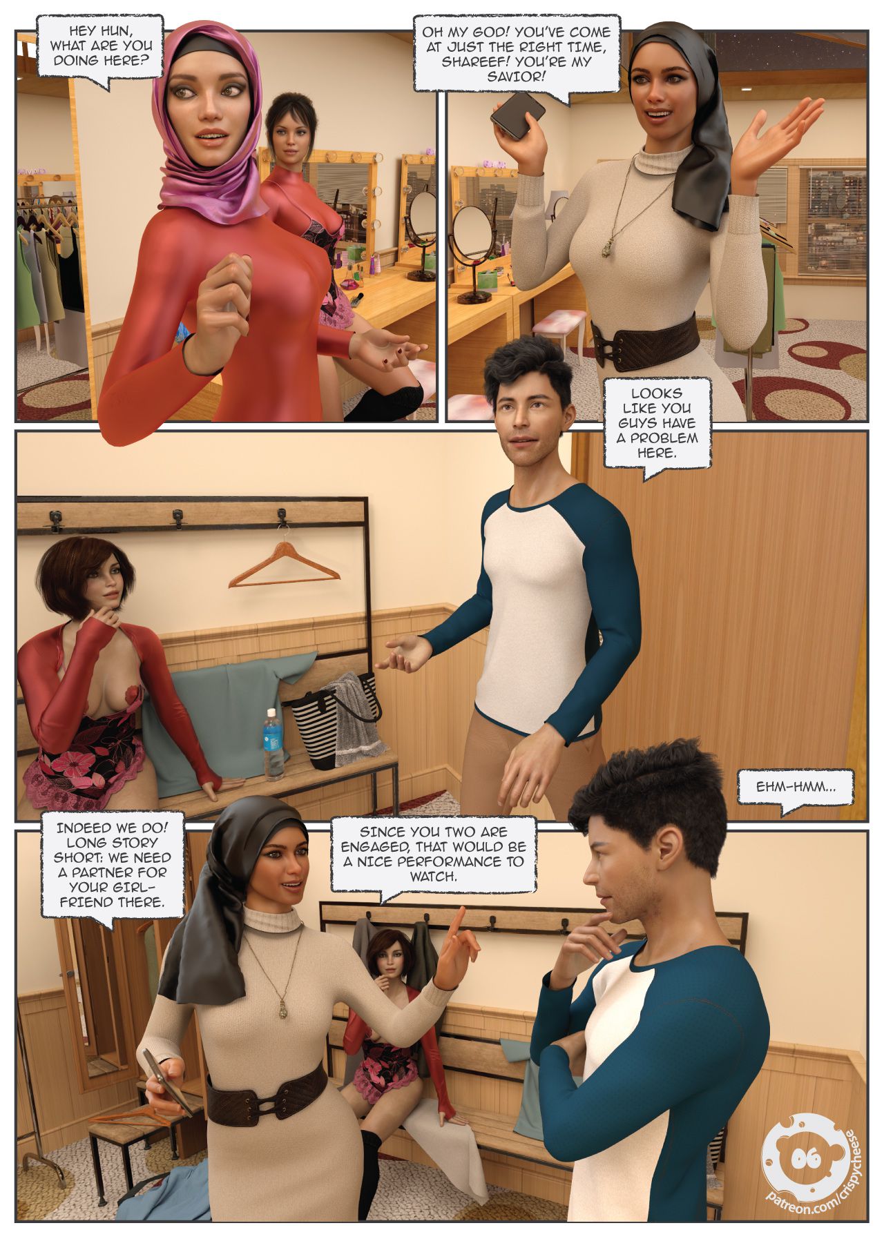 The Dancer’s Passion [Crispy Cheese] - Chapter 1 — Page 7