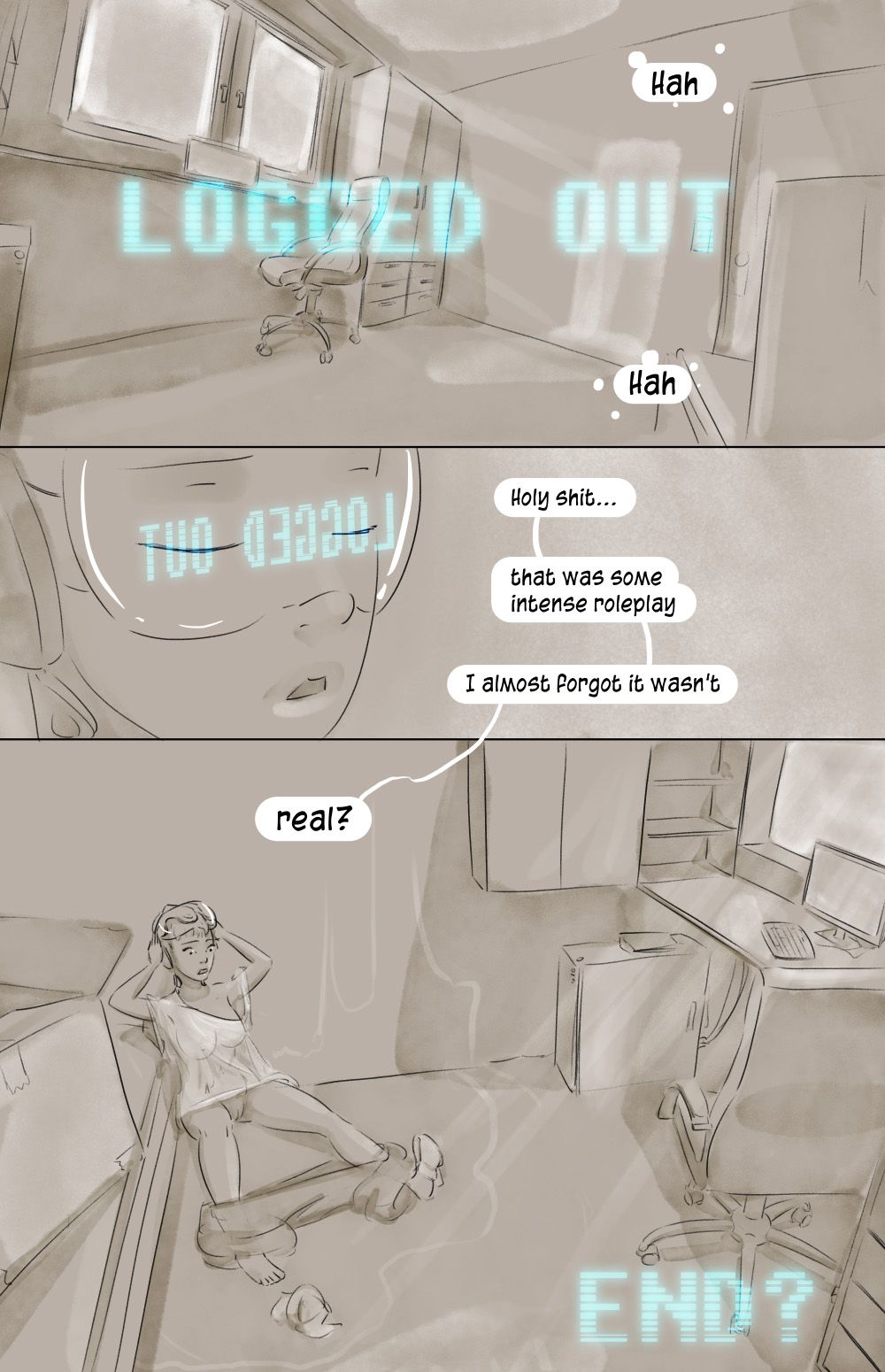 Crossworld VR [SatinMinions] - Chapter 1 — Page 26