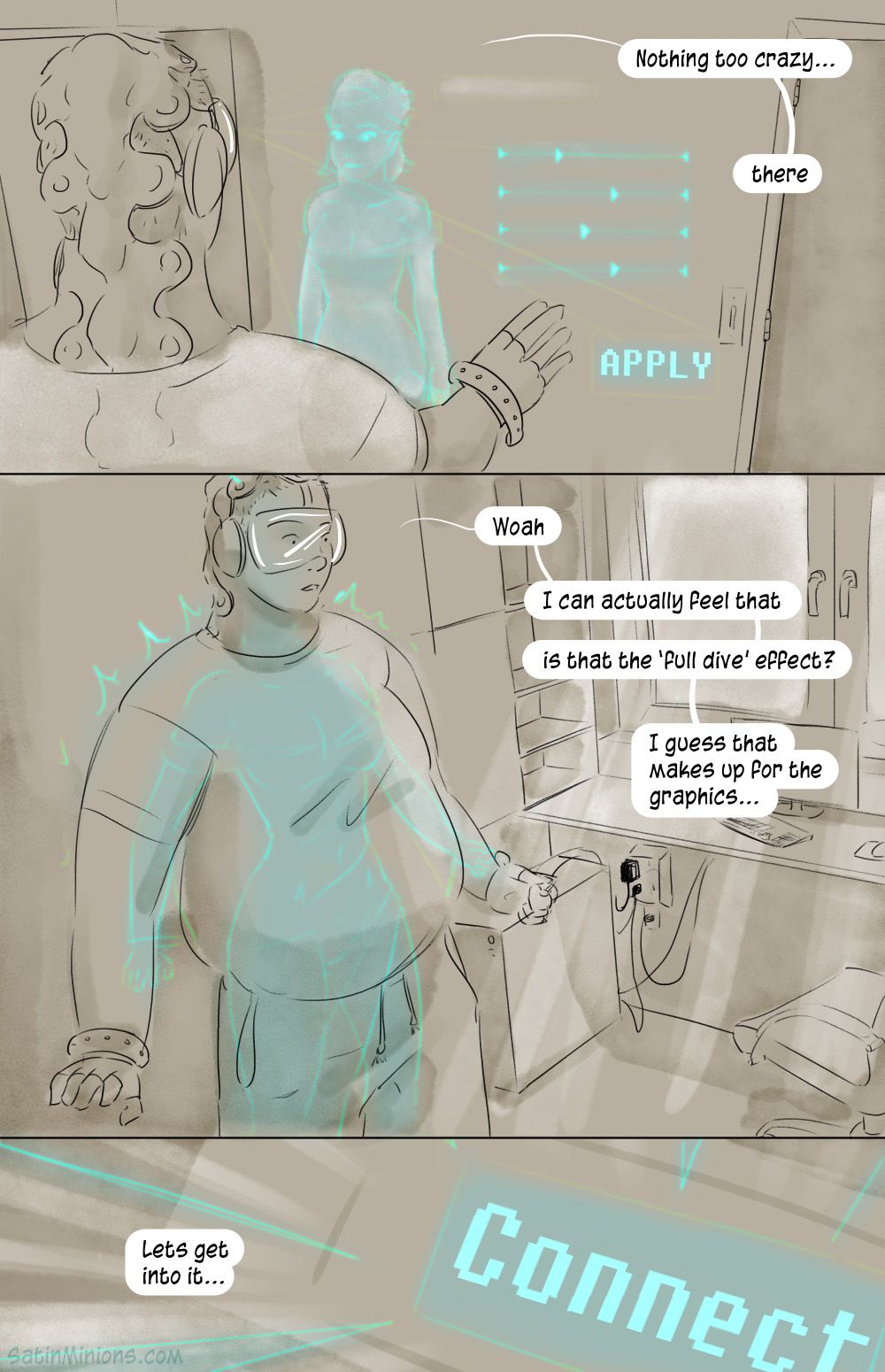 Crossworld VR [SatinMinions] - Chapter 1 — Page 4