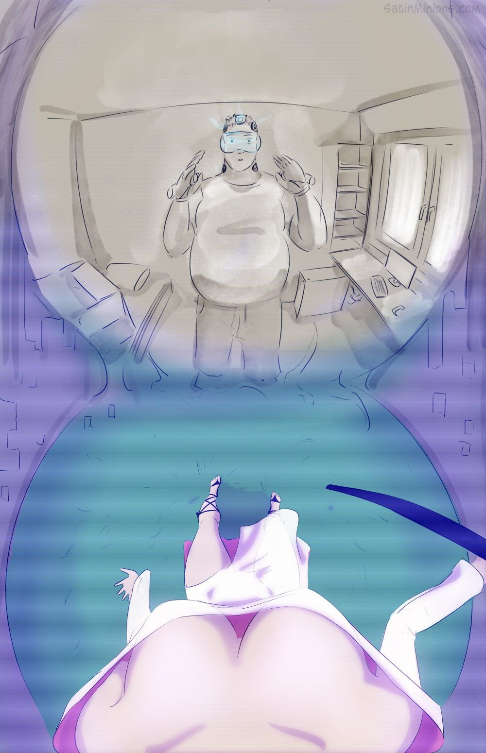 Crossworld VR [SatinMinions] - Chapter 1 — Page 5