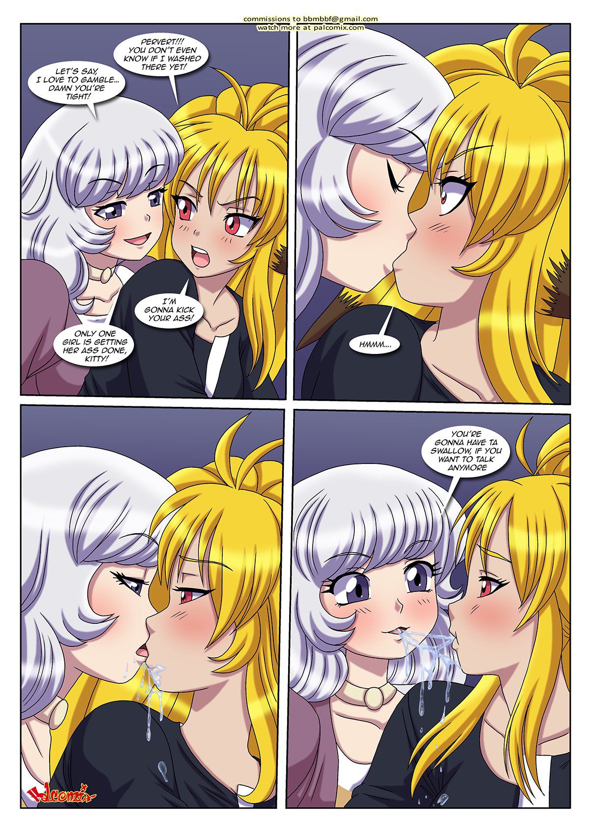 Office Pet (Project X Zone) [Palcomix] - Chapter 1 — Page 15