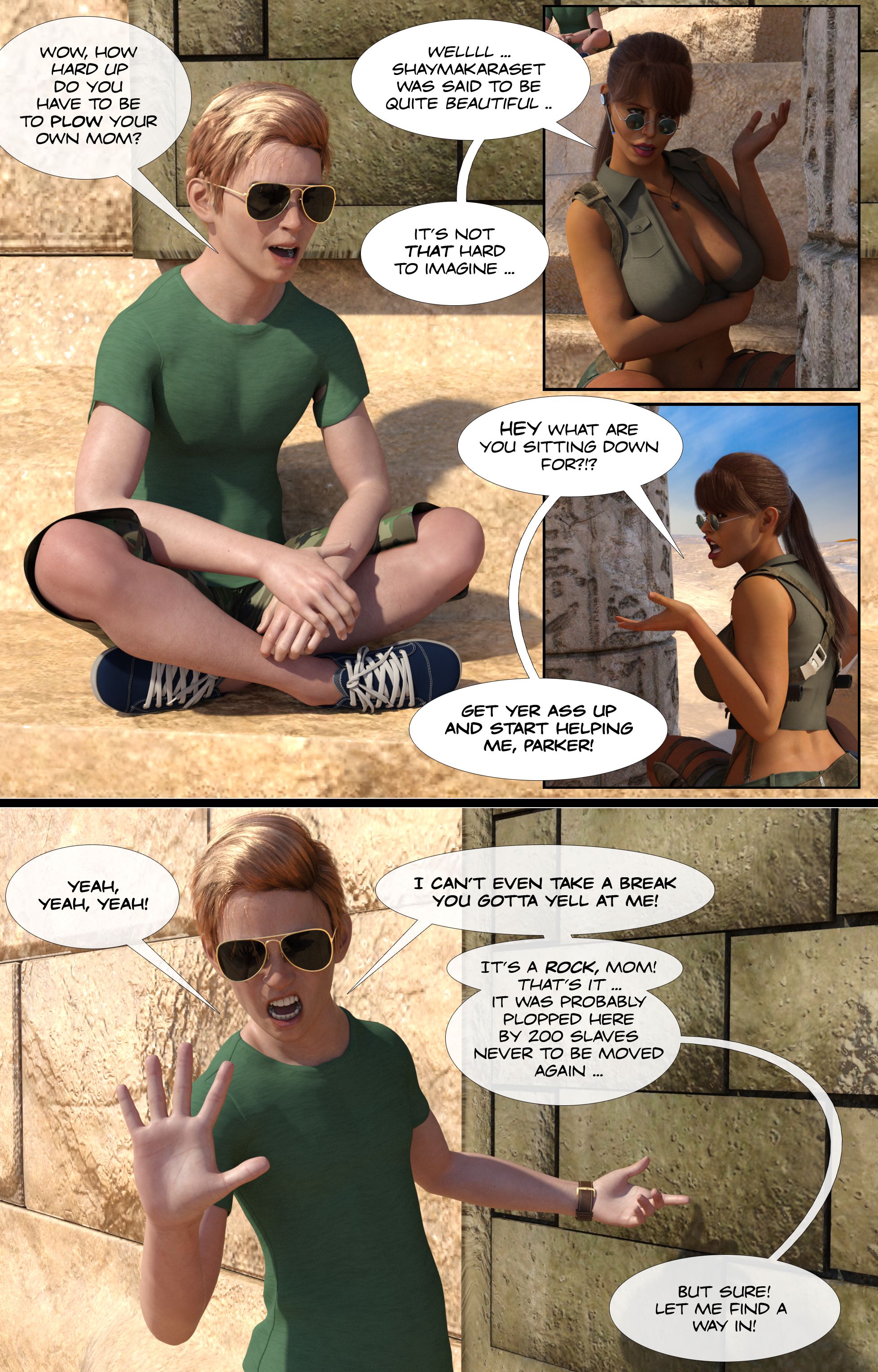 I Want My Mummy [Garak3D] - Chapter 1 — Page 24