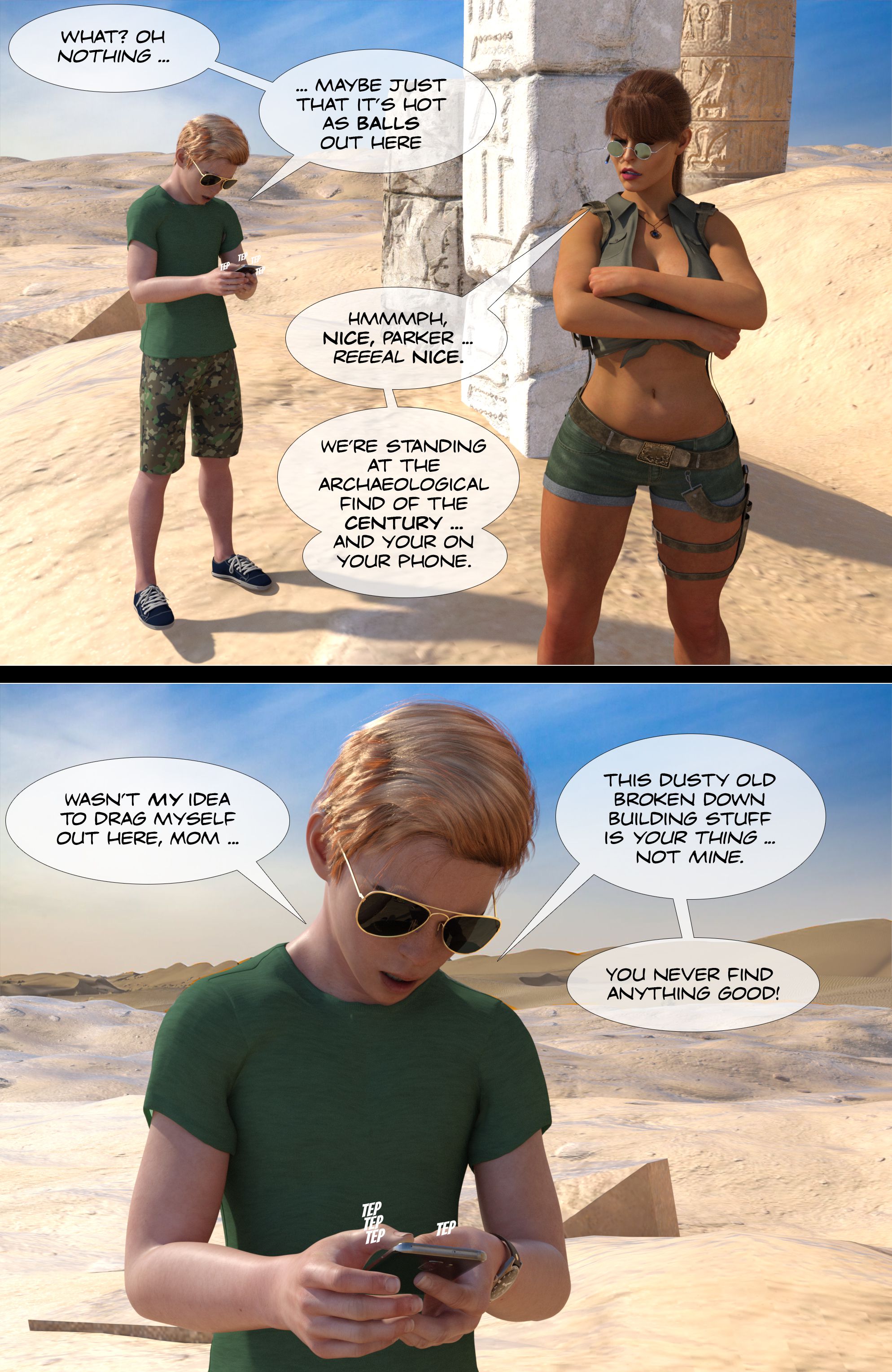 I Want My Mummy [Garak3D] - Chapter 1 — Page 4