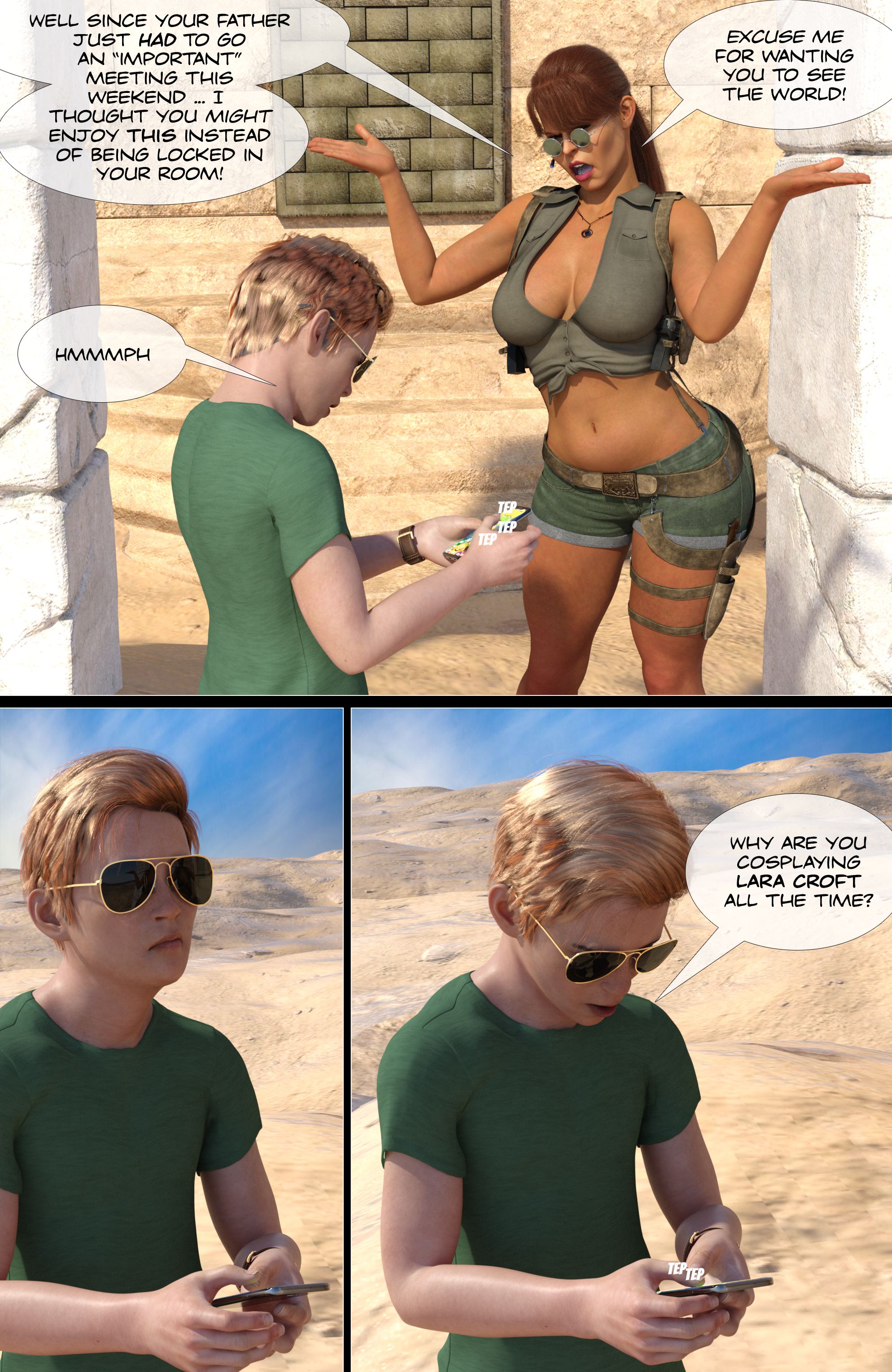 I Want My Mummy [Garak3D] - Chapter 1 — Page 5