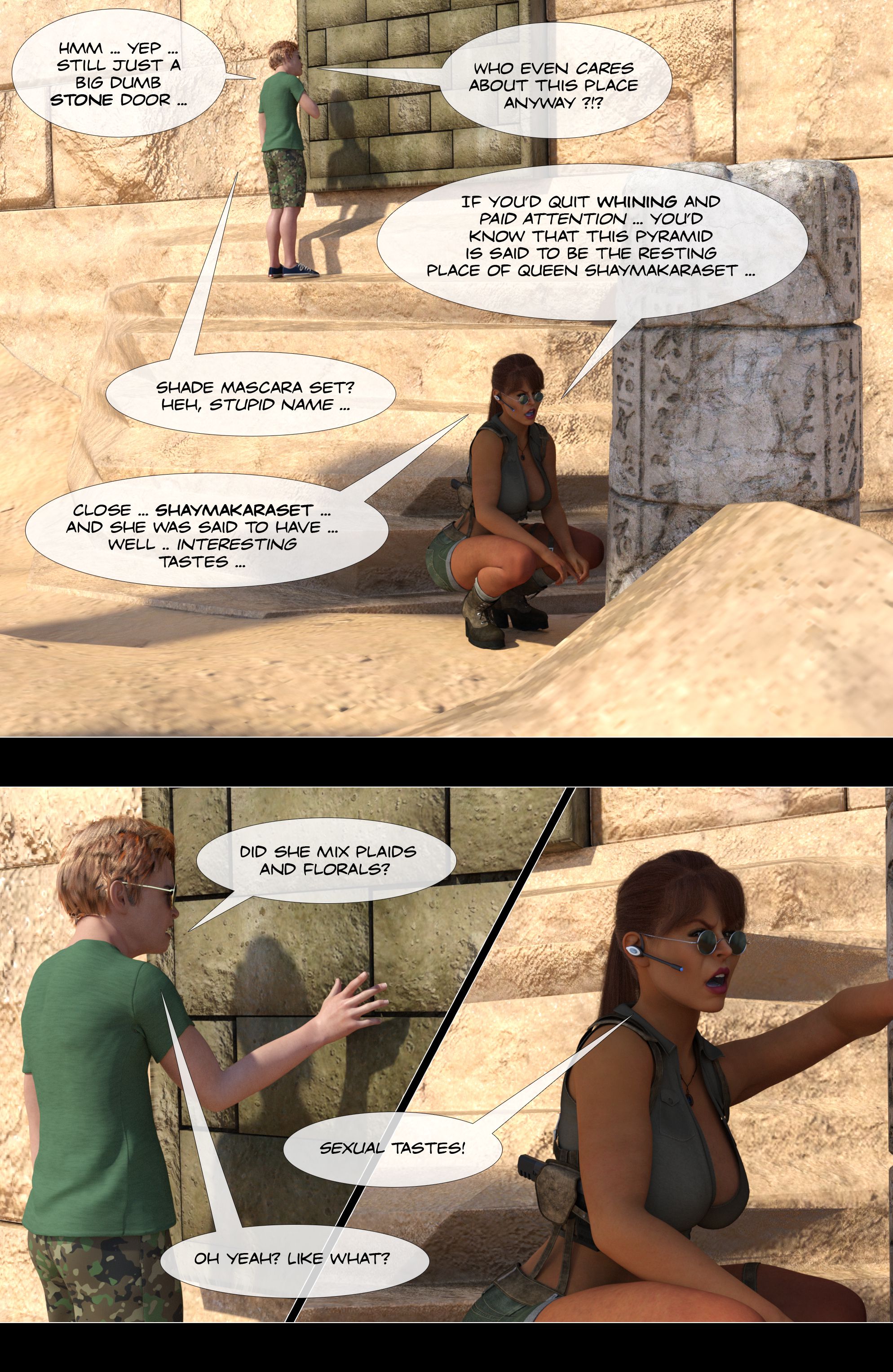 I Want My Mummy [Garak3D] - Chapter 1 — Page 9