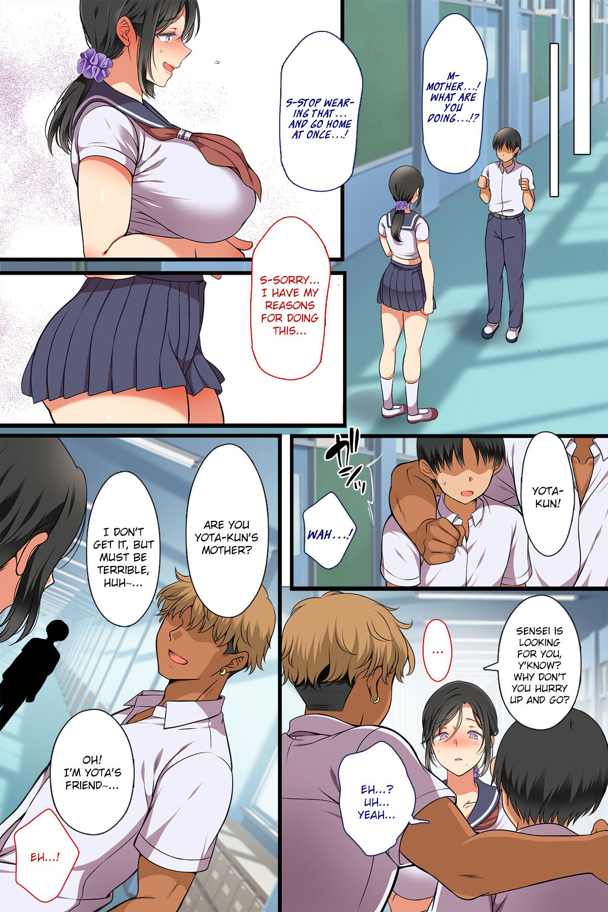 A MILF Became a Classmate! [Koto] - Chapter 1 — Page 11