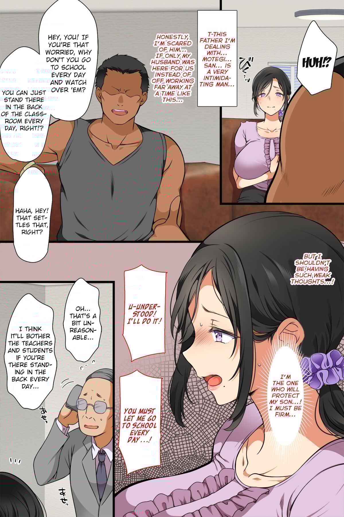 A MILF Became a Classmate! [Koto] - Chapter 1 — Page 4
