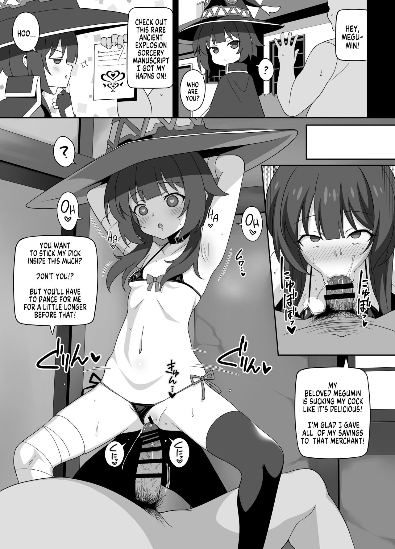 It’s decided that if you make her an explosive girl, you’ll be crazy [Poncocchan] - Chapter 1 — Page 46