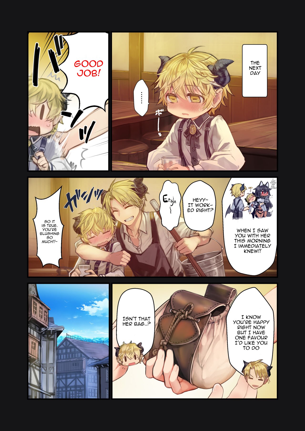 MILK – A story About An Incubus Being Fondled By Two Onee-sans [Komota] - Chapter 1 — Page 24