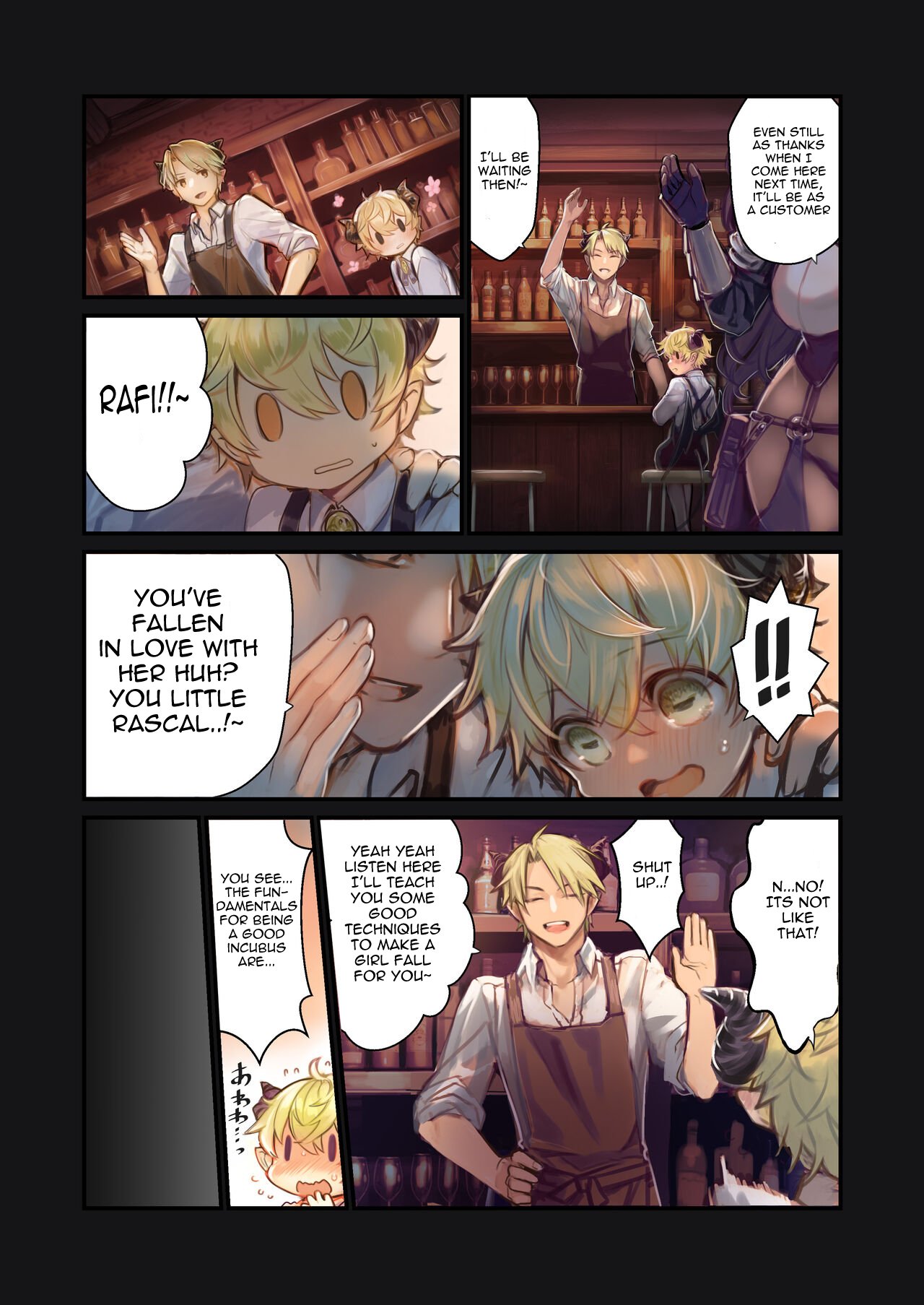 MILK – A story About An Incubus Being Fondled By Two Onee-sans [Komota] - Chapter 1 — Page 9