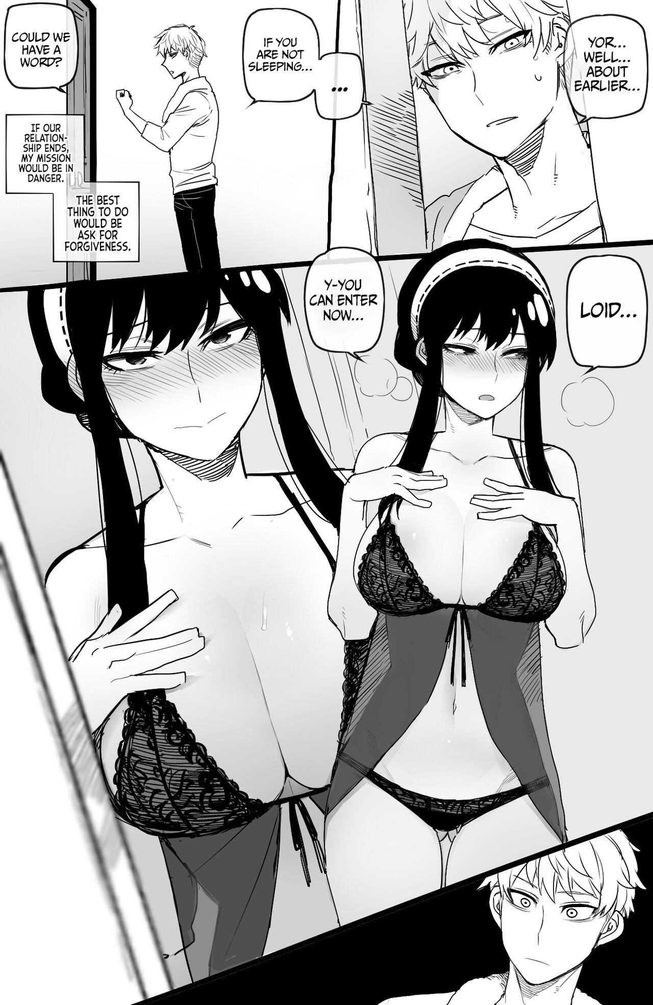 Spy x Sex (Spy X Family) [Ratatatat74] - Chapter 1 — Page 10