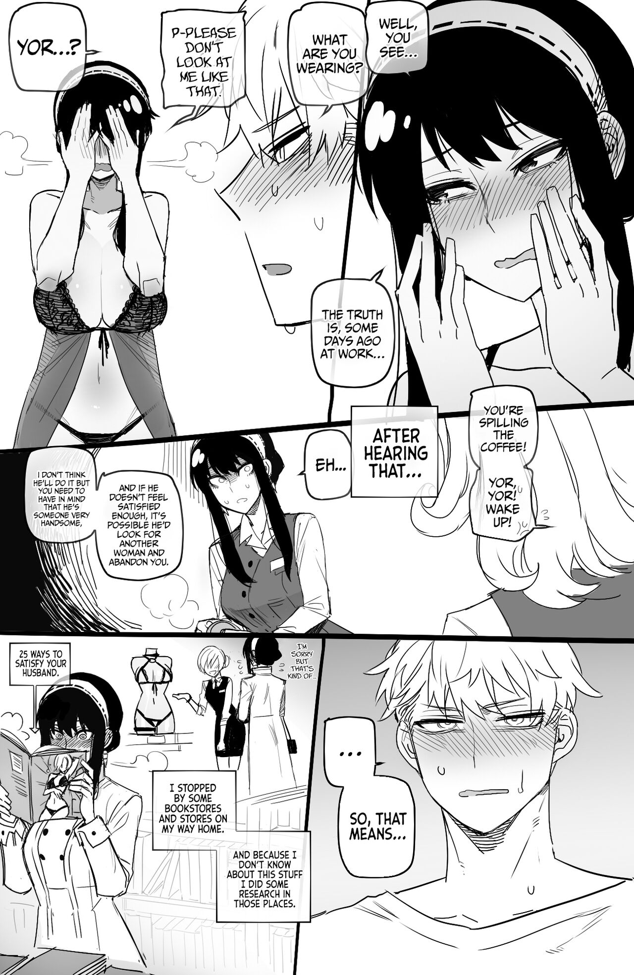 Spy x Sex (Spy X Family) [Ratatatat74] - Chapter 1 — Page 11