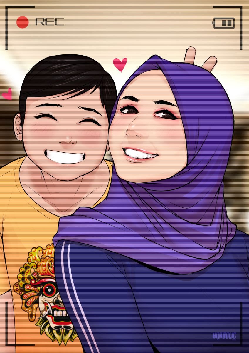 Forbidden Couple – Melly & Kevin [Hijabolic] - Chapter 1 — Page 19