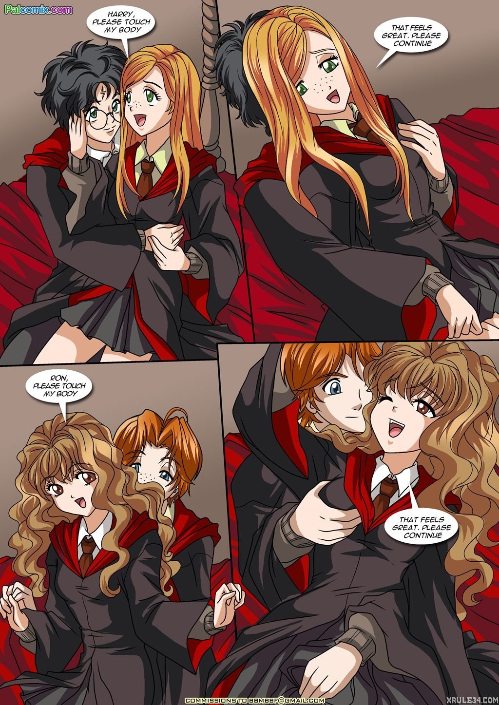 The Surprise Inside – The Room of Requirements (Harry Potter) [Palcomix] - Chapter 1 — Page 6