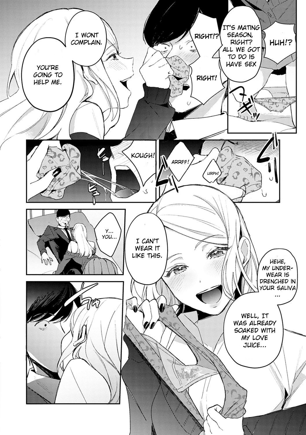 Hatsujo Approach [Panchira Steak] - Chapter 1 — Page 10