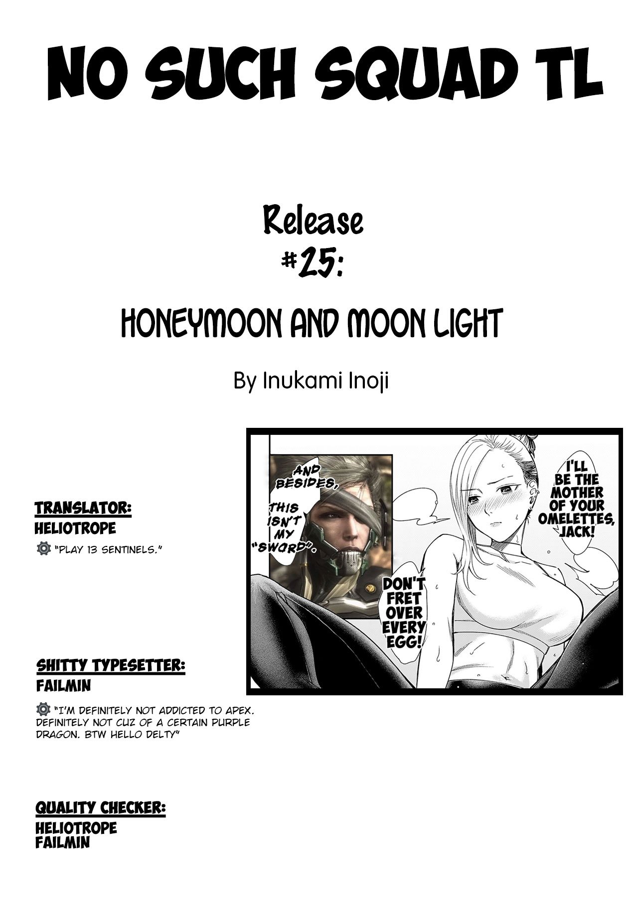 Honeymoon and moon light [Inukami Inoji] - Chapter 1 — Page 32