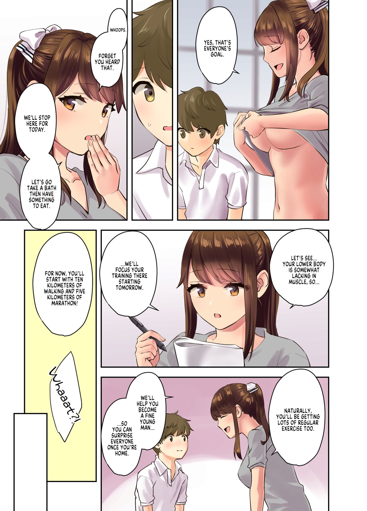 Fitness Training Camp with Sexy Older Ladies [Oshima Aki] - Chapter 1 — Page 31