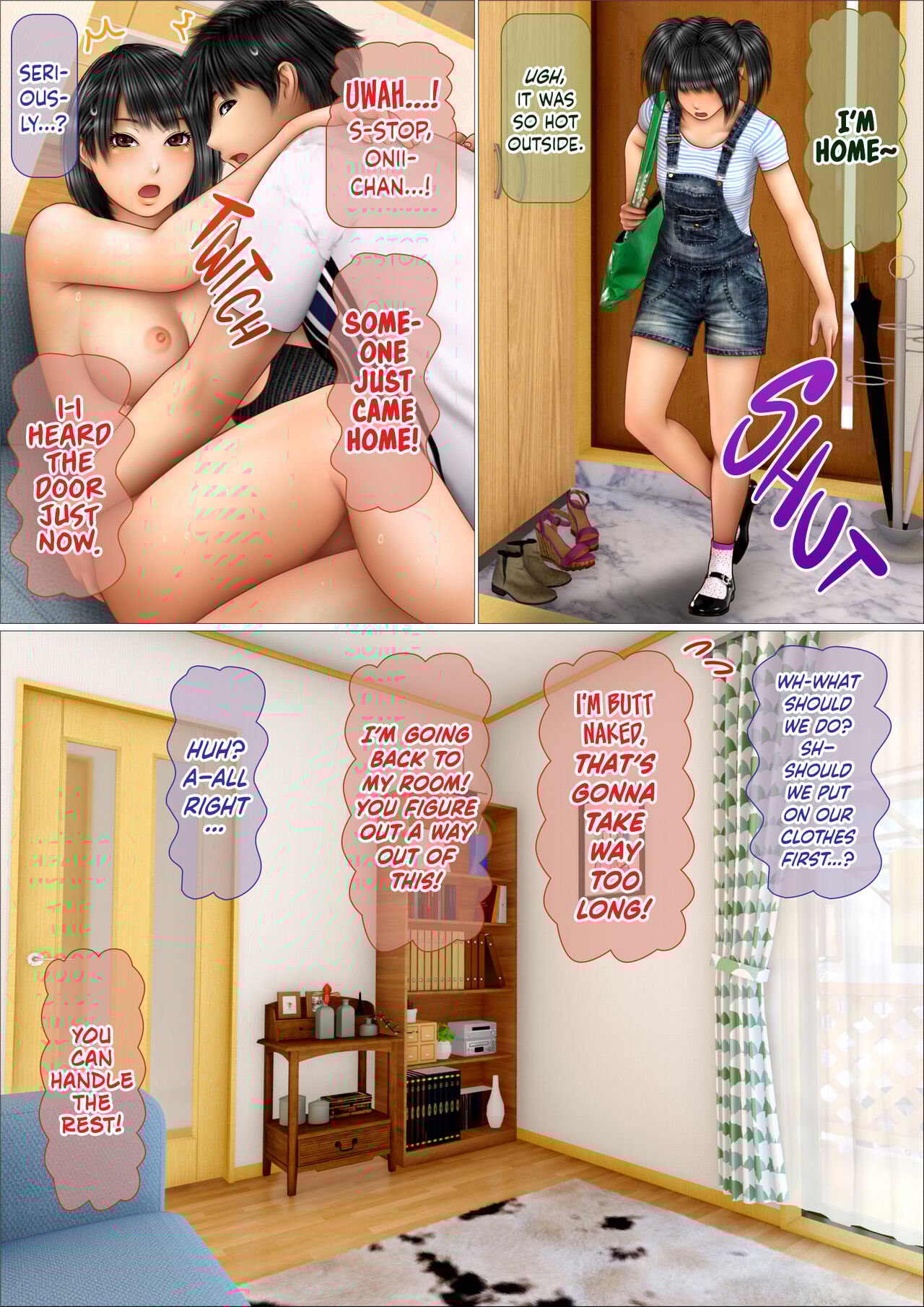 How My Cheeky Little Sister and I Became Sex Friends With Benefits [Iron Sugar] - Chapter 1 — Page 64