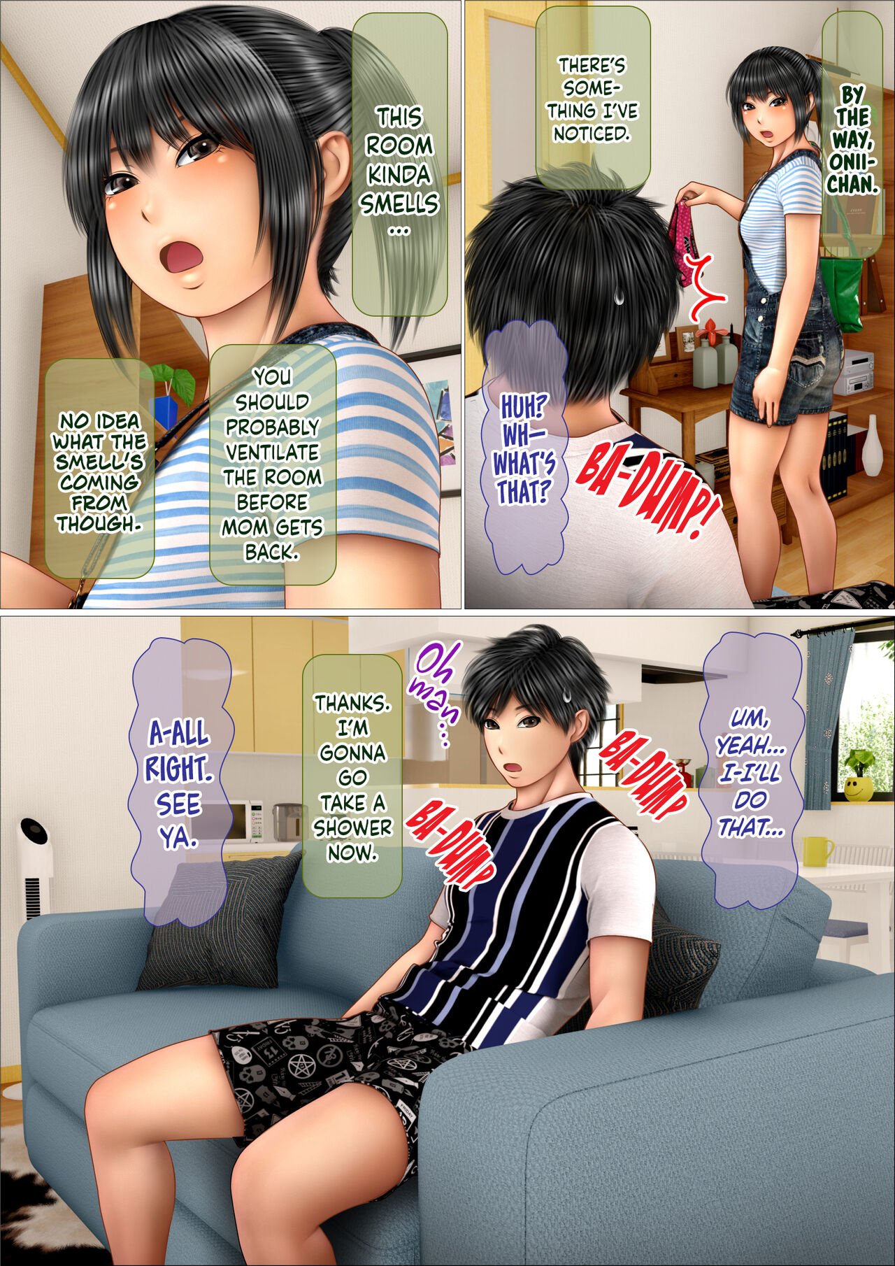 How My Cheeky Little Sister and I Became Sex Friends With Benefits [Iron Sugar] - Chapter 1 — Page 69