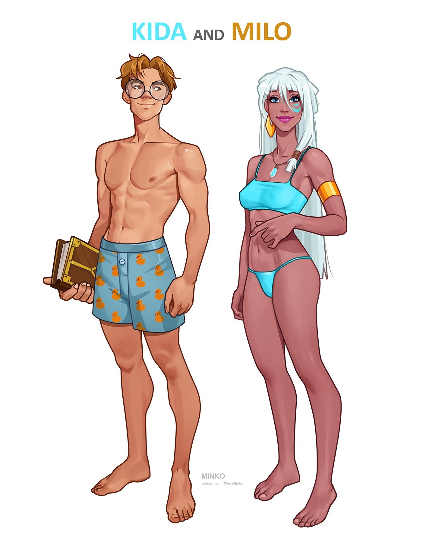 Kida in the forest (Atlantis: The Lost Empire) [Olena Minko] - Chapter 1 — Page 9