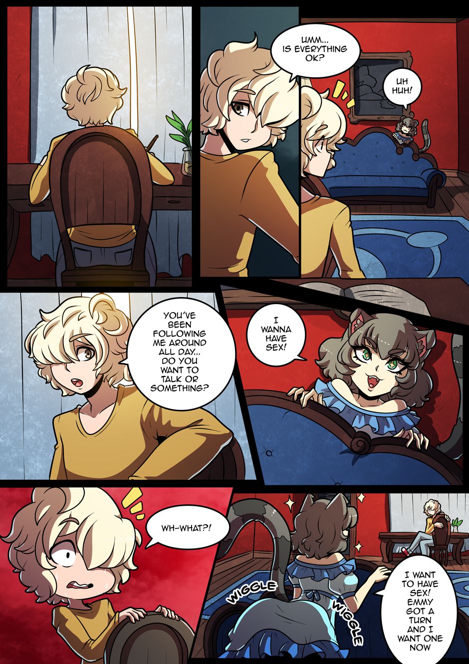 Feline Château [Kinkymation] - Chapter 2 — Page 9