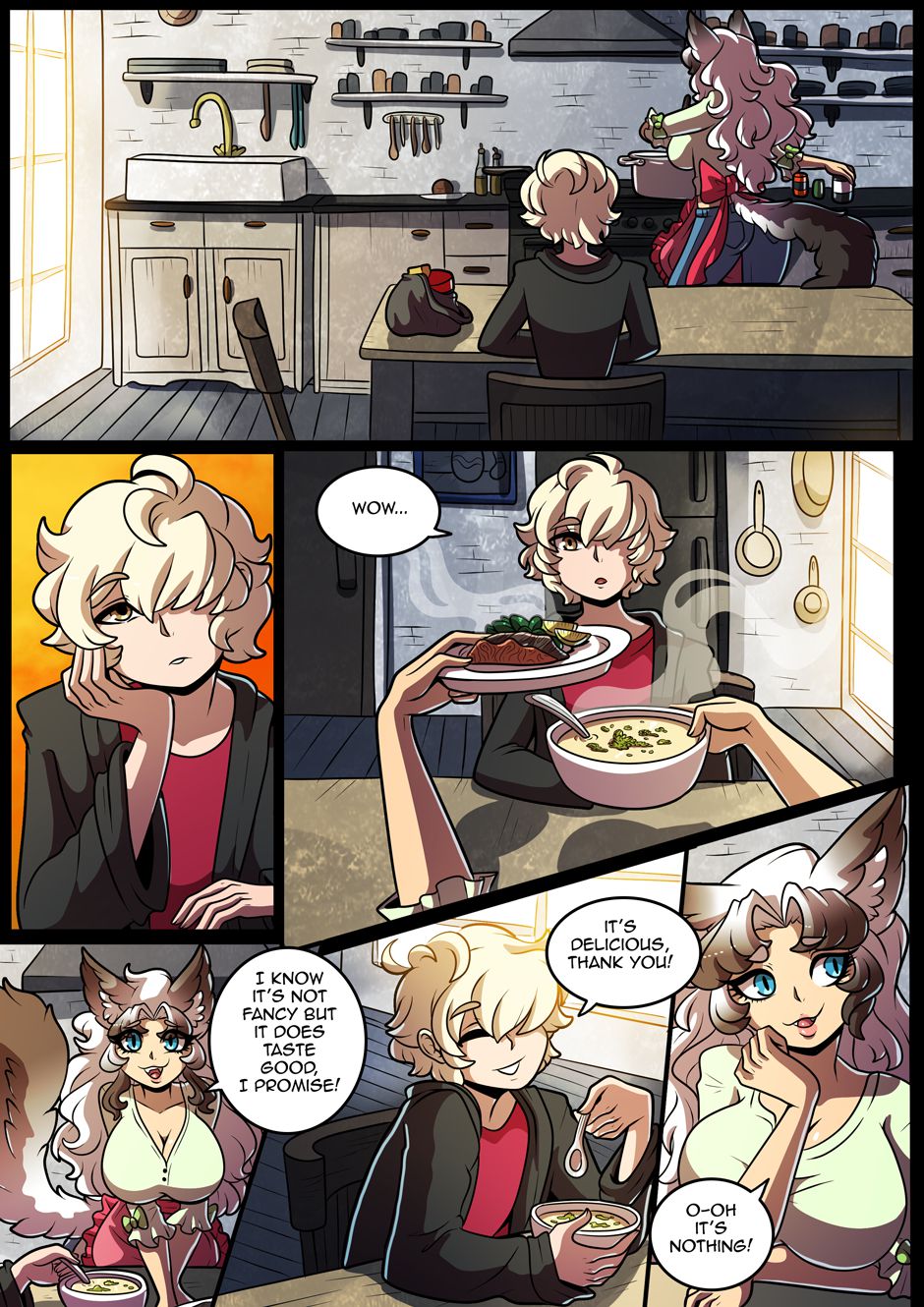 Feline Château [Kinkymation] - Chapter 1 — Page 8