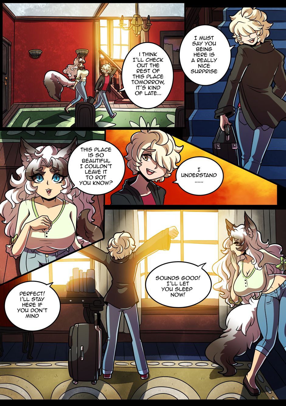 Feline Château [Kinkymation] - Chapter 1 — Page 9