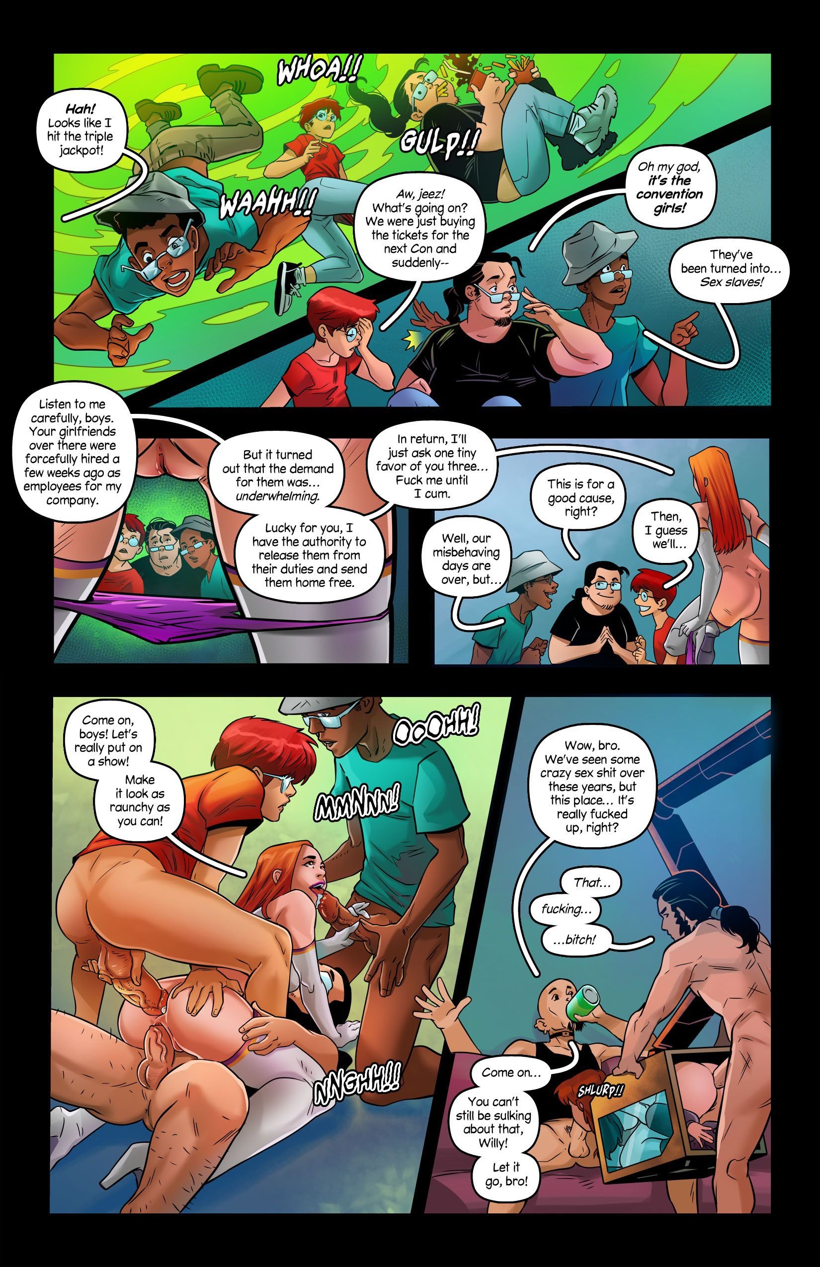 Sex-Arcade [Tracy Scops] - Chapter 1 — Page 8