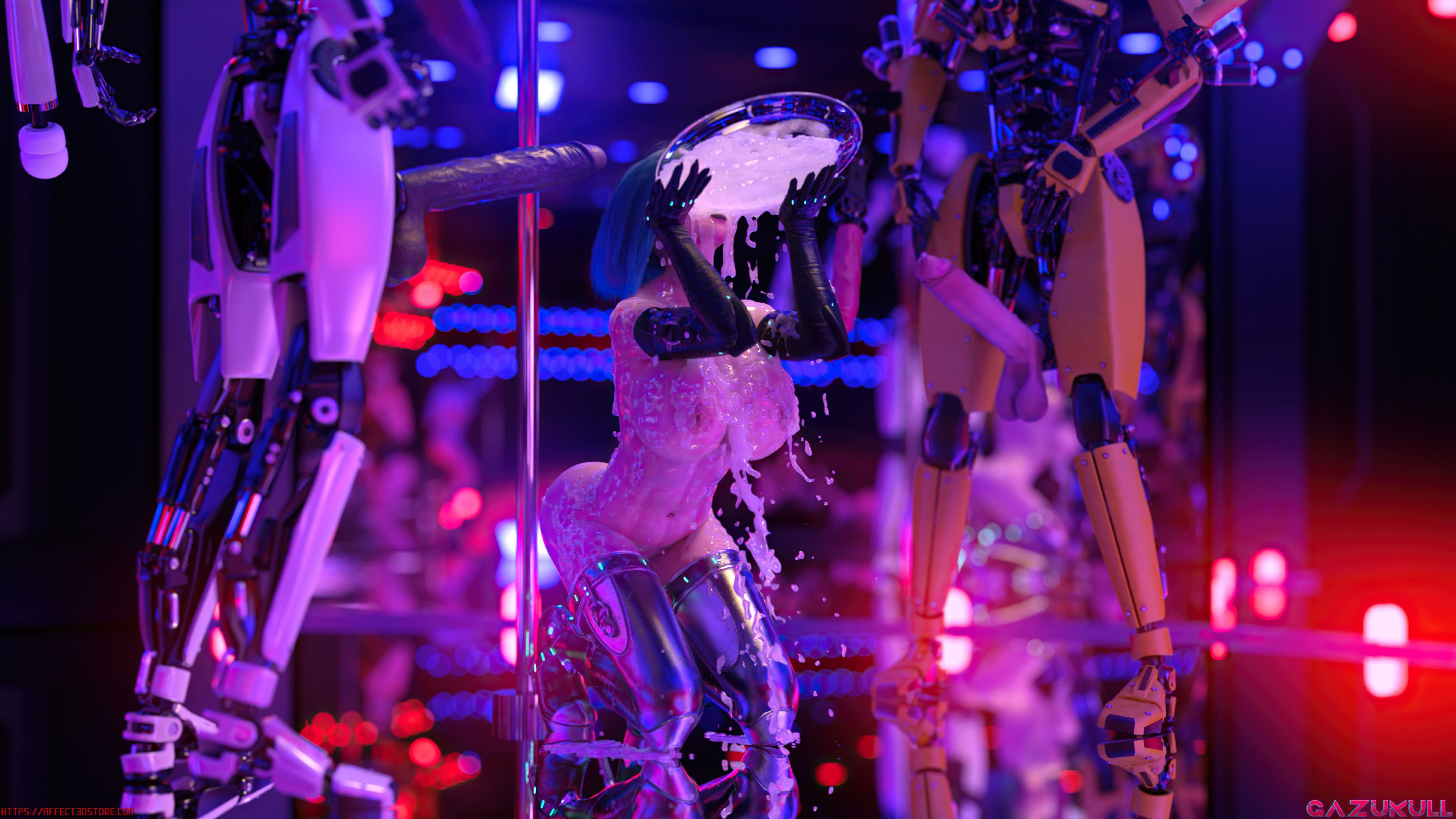 Vampire Cyberhookers 2069 [Gazukull] - Chapter 1 — Page 117