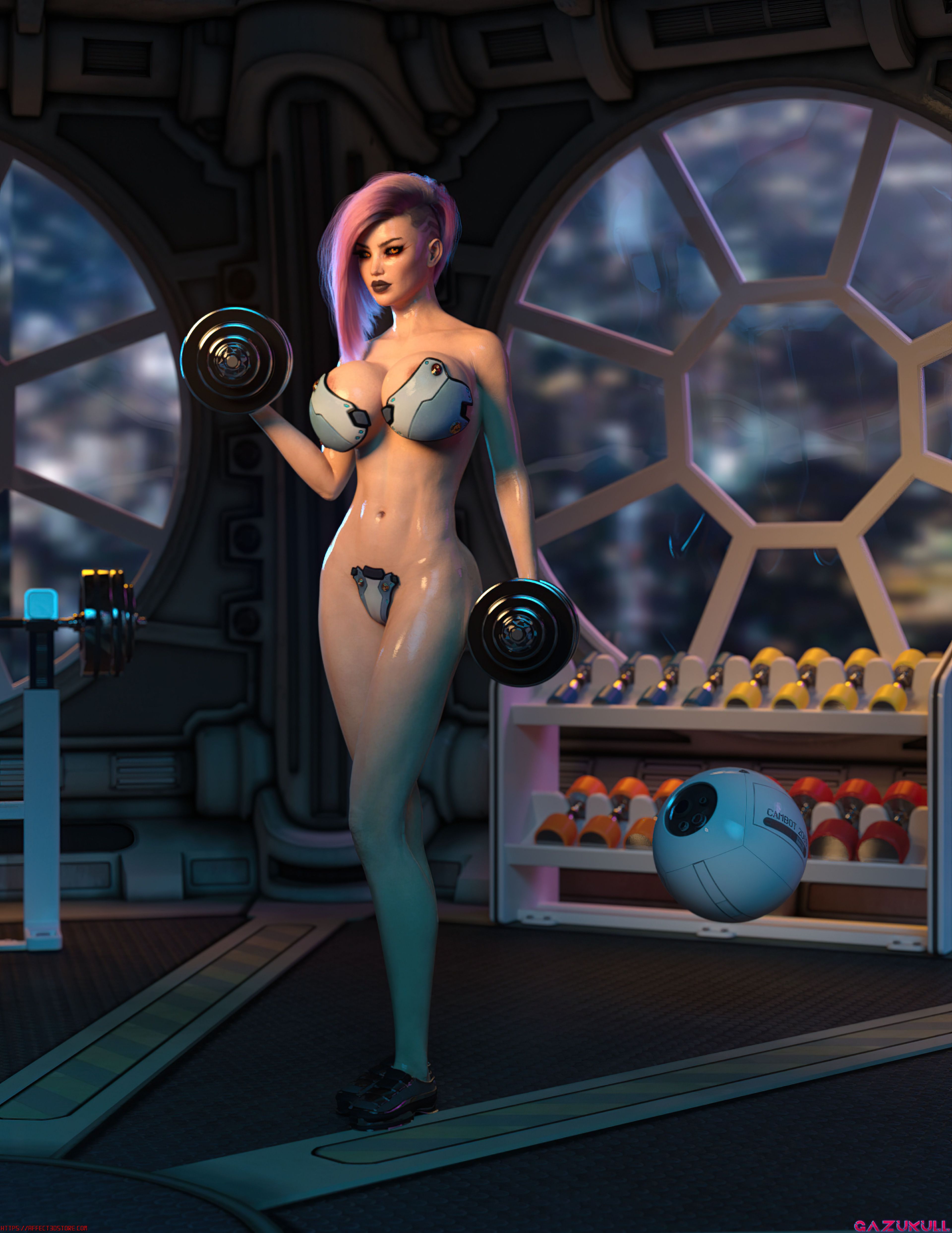 Vampire Cyberhookers 2069 [Gazukull] - Chapter 1 — Page 15