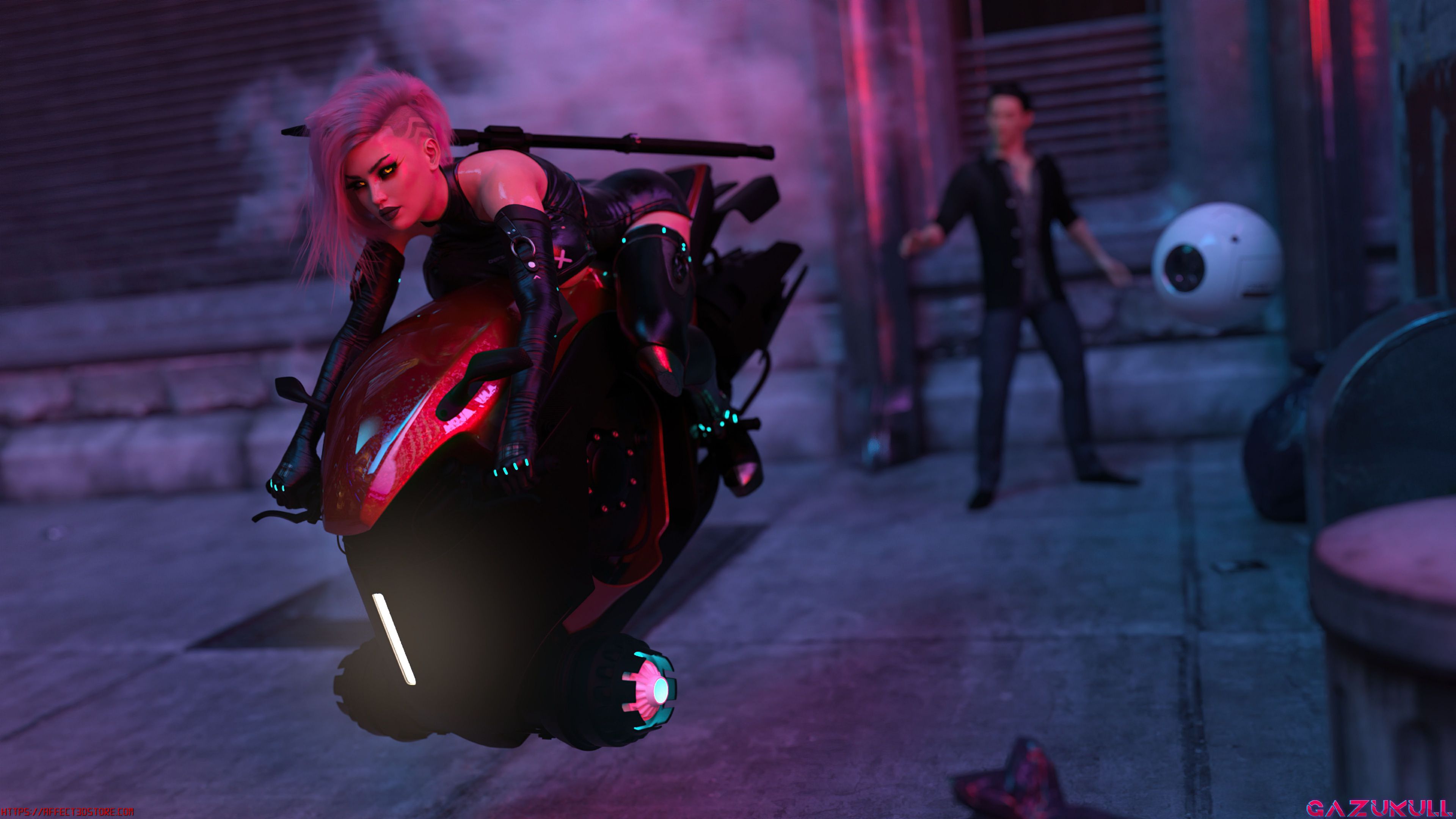 Vampire Cyberhookers 2069 [Gazukull] - Chapter 1 — Page 53