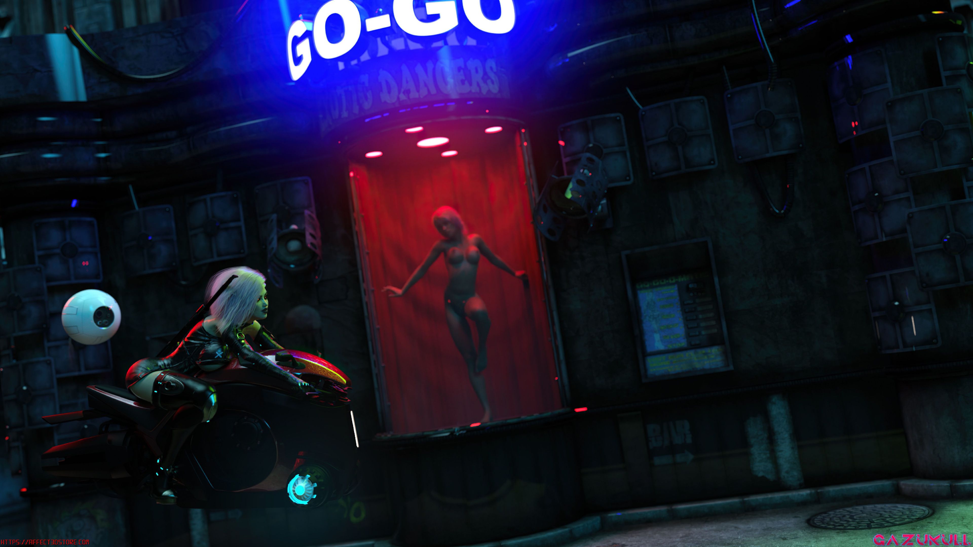 Vampire Cyberhookers 2069 [Gazukull] - Chapter 1 — Page 58