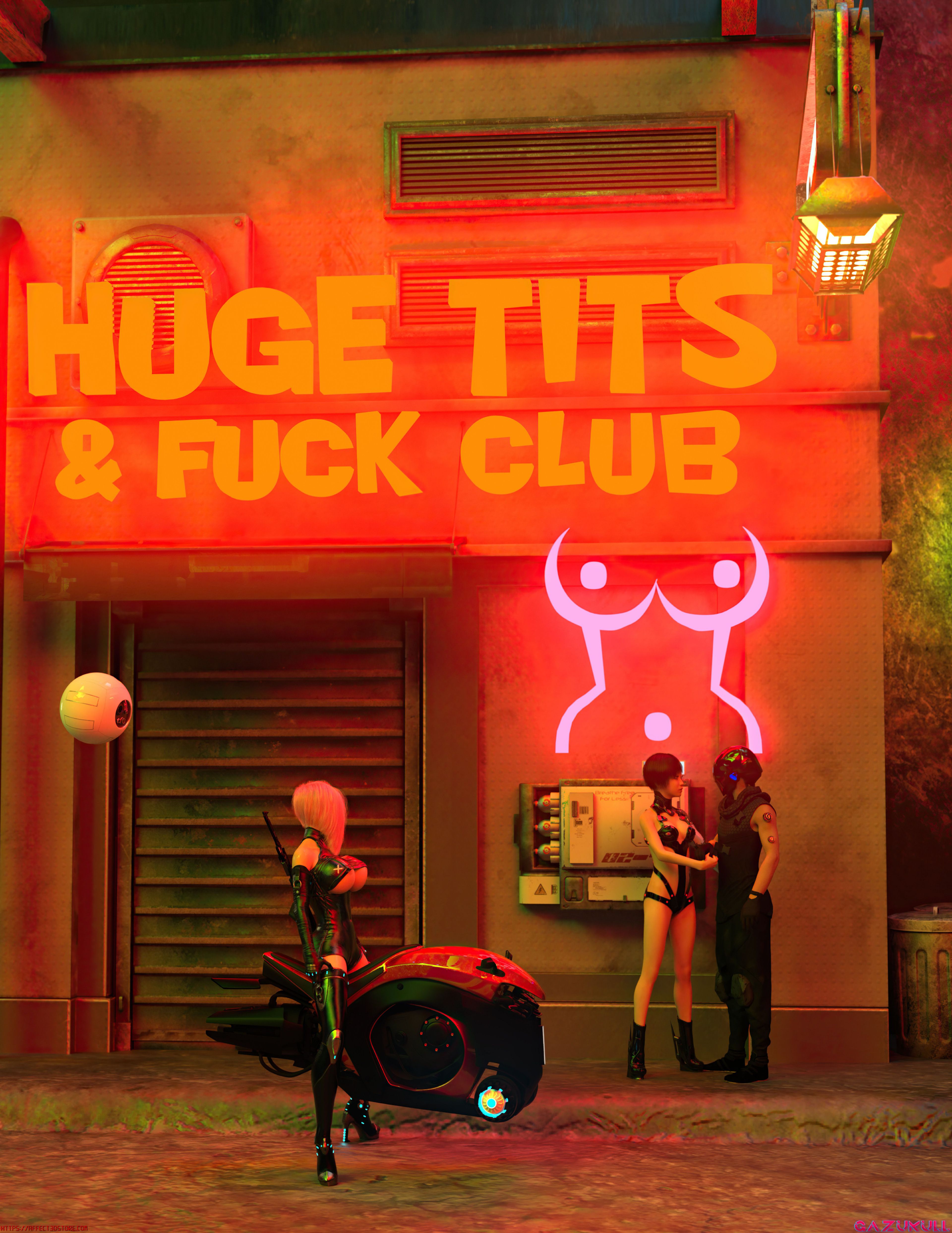 Vampire Cyberhookers 2069 [Gazukull] - Chapter 1 — Page 59