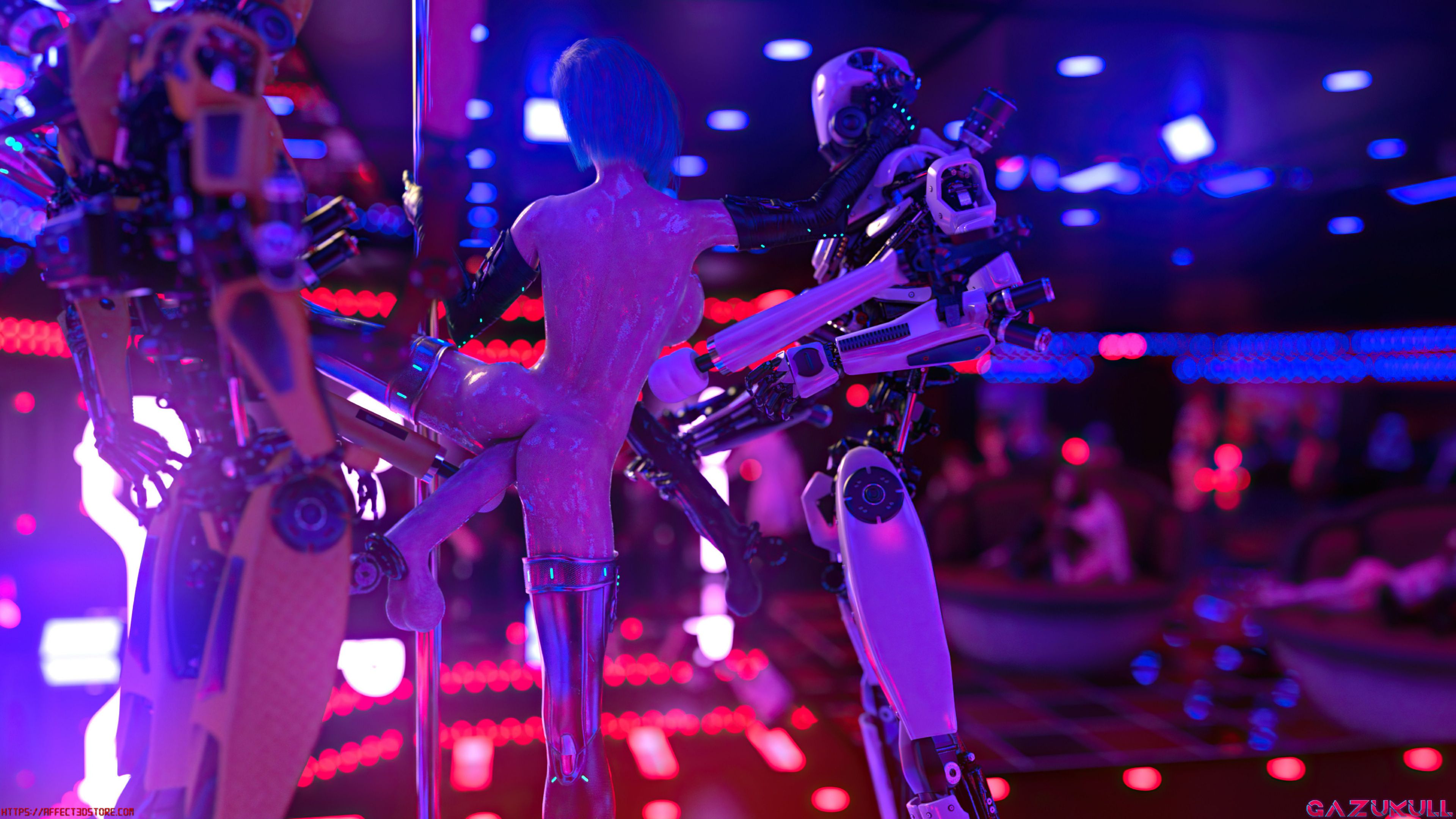 Vampire Cyberhookers 2069 [Gazukull] - Chapter 1 — Page 80