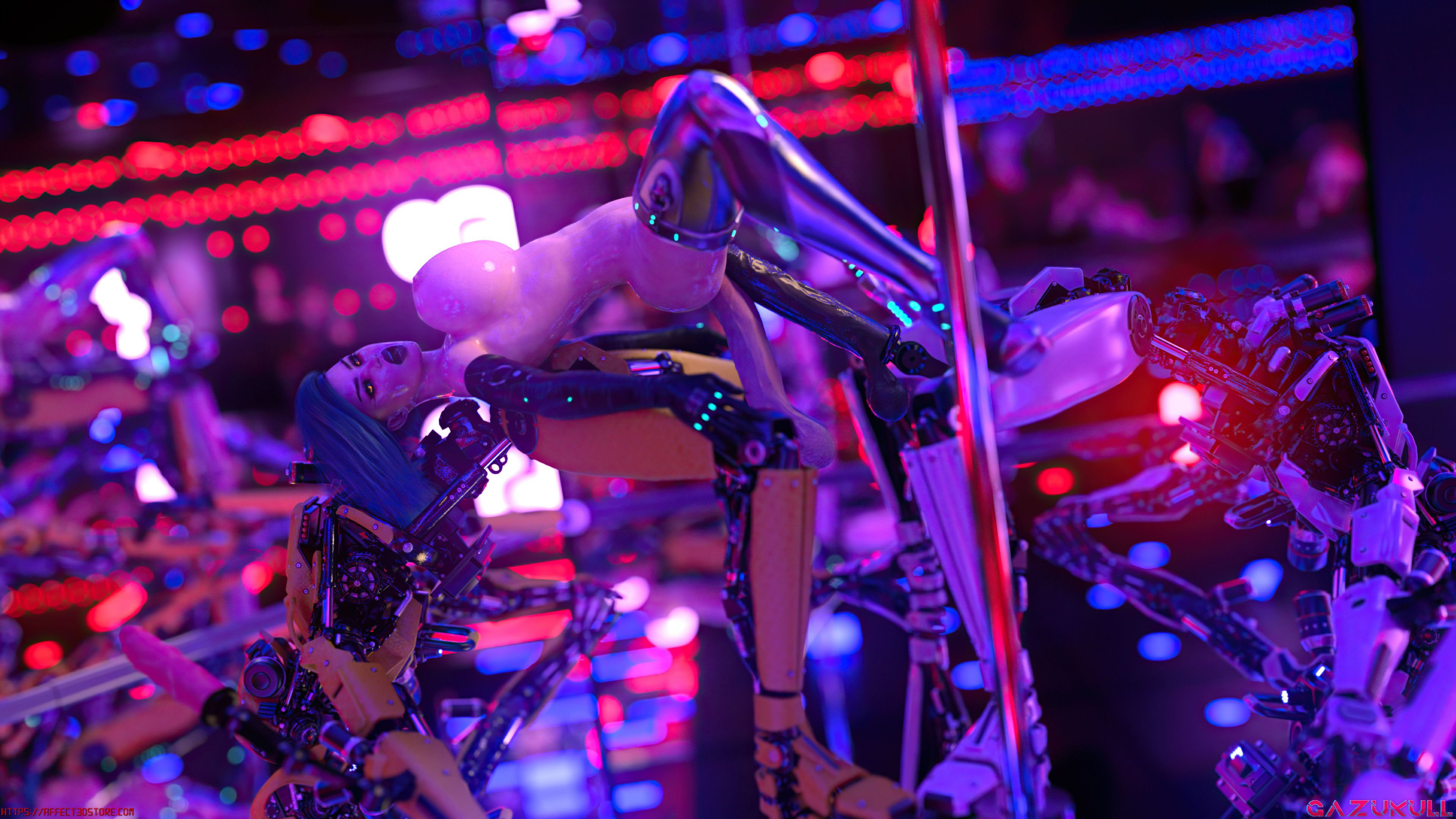 Vampire Cyberhookers 2069 [Gazukull] - Chapter 1 — Page 86