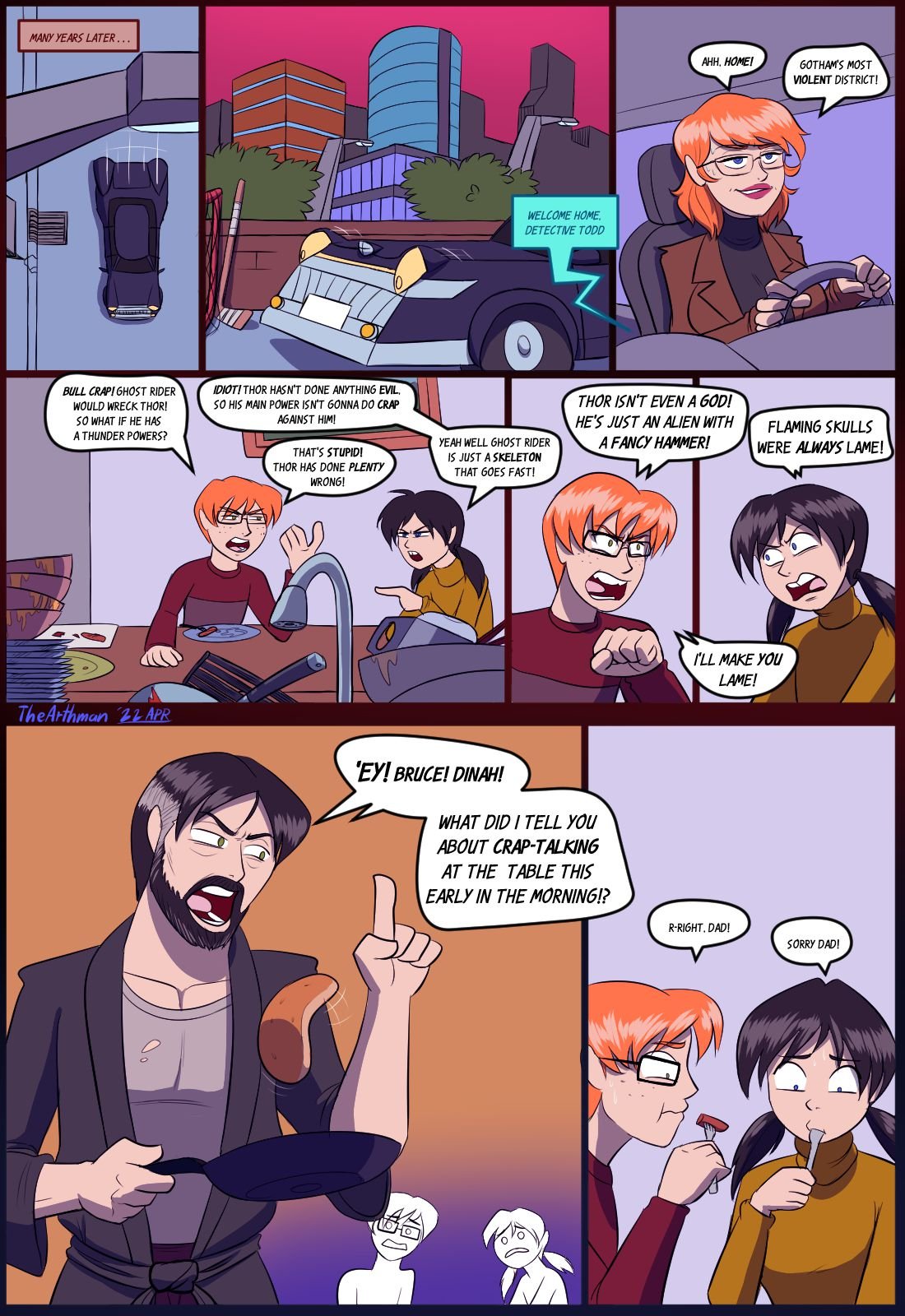 Double Lovin’ Rebound (Batman) [The Arthman] - Chapter 1 — Page 11