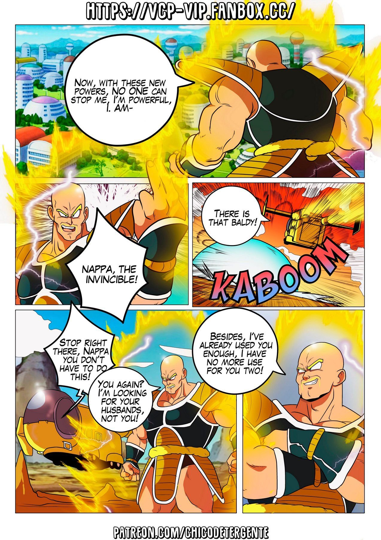 Nappa (Dragon Ball Z) [ElChicoDetergente] - Chapter 1 — Page 4