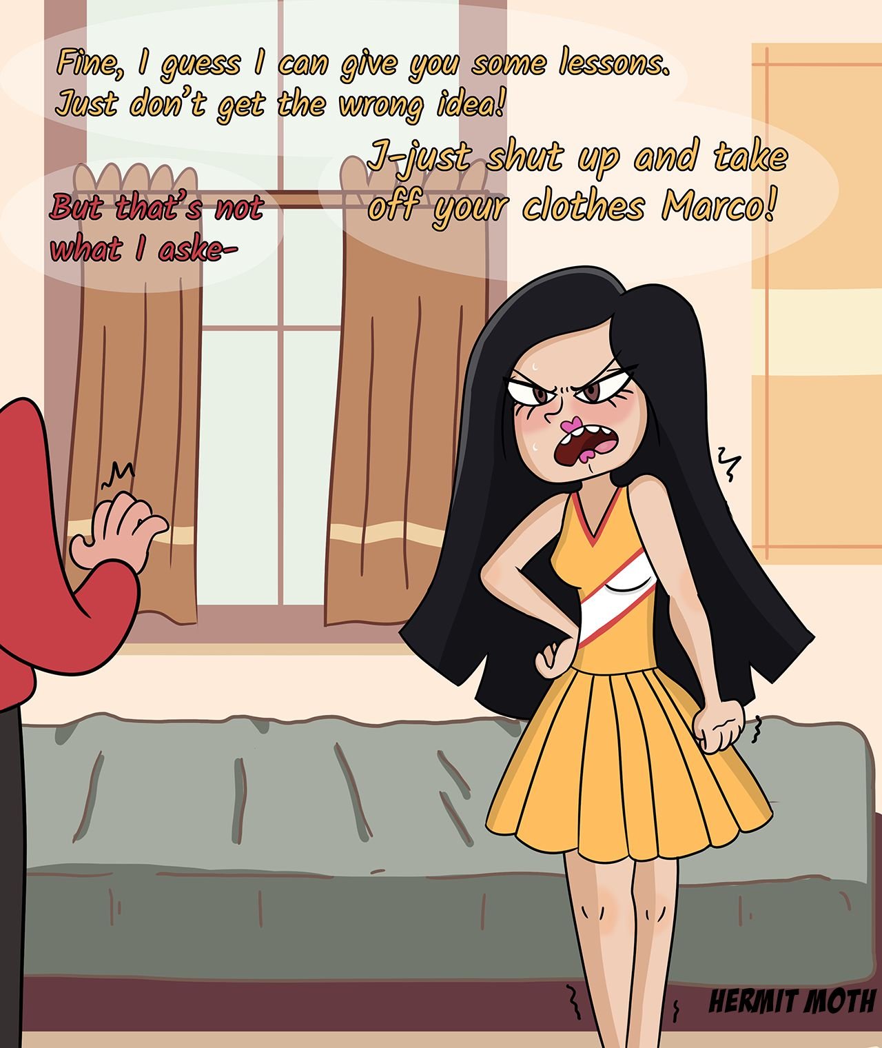 Marco Vs. The Lewd Forces (Star VS. The Forces Of Evil) [Hermit Moth] - Chapter 1 — Page 6