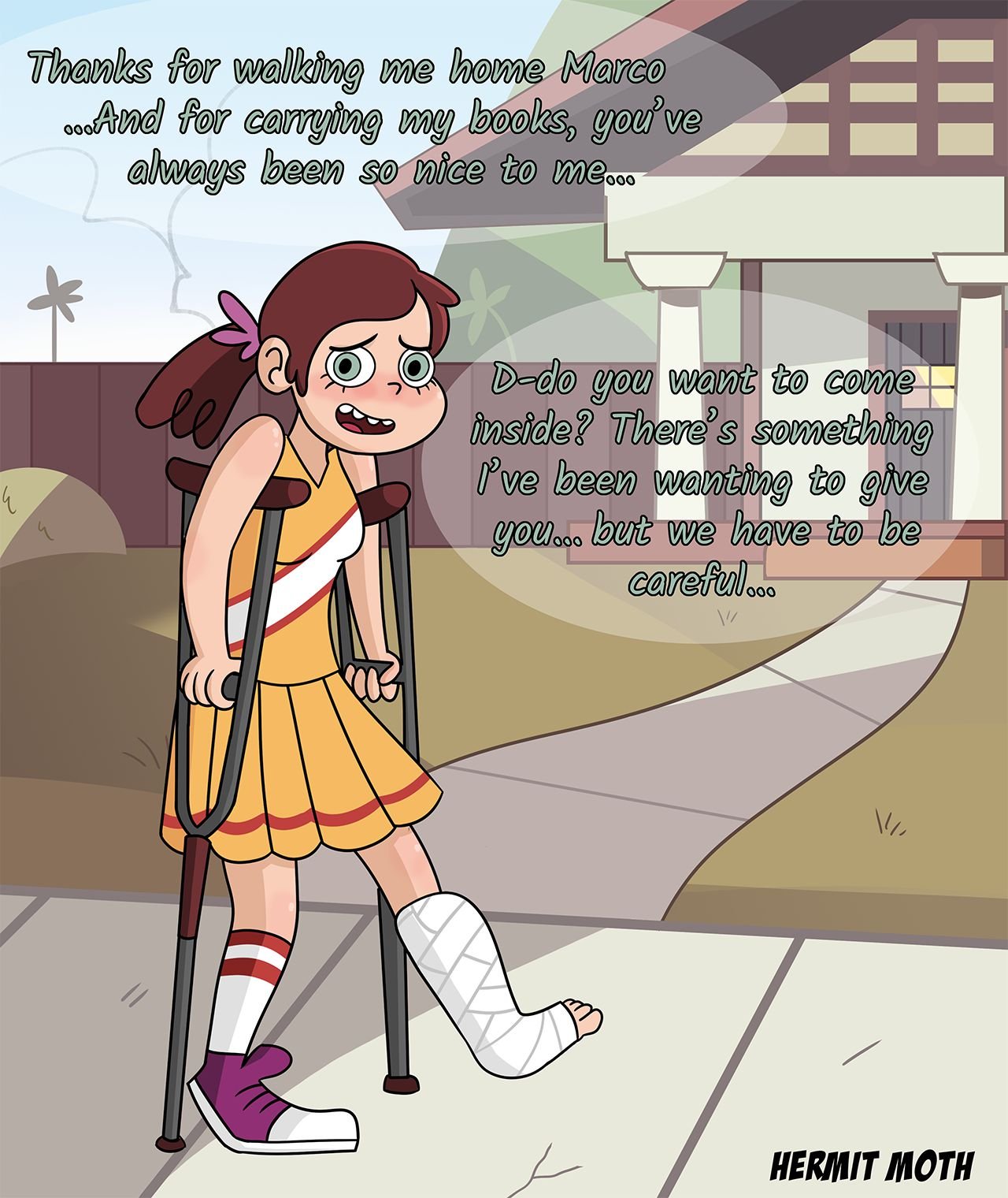 Marco Vs. The Lewd Forces (Star VS. The Forces Of Evil) [Hermit Moth] - Chapter 1 — Page 9