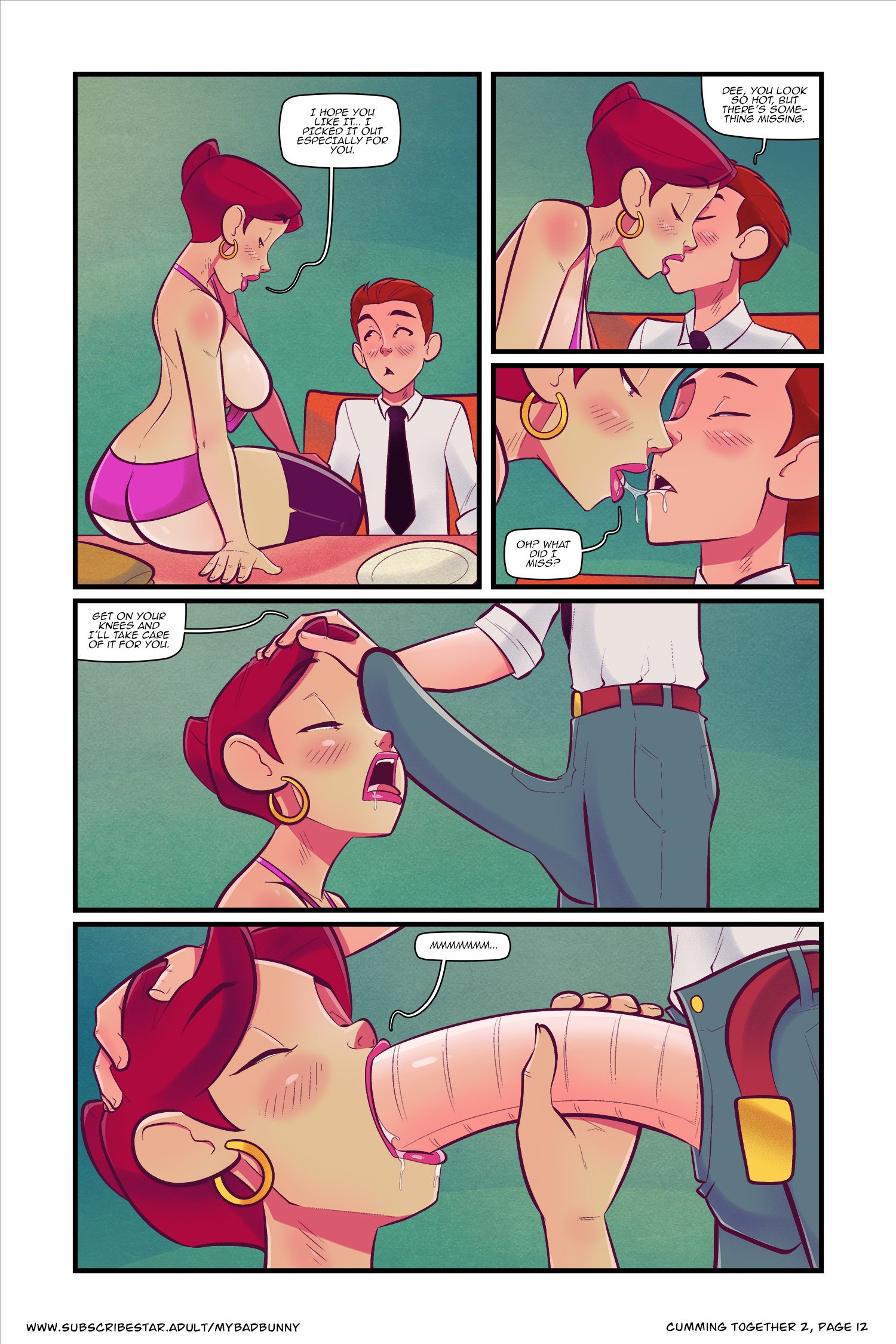 Cumming Together [My Bad Bunny] - Chapter 2 — Page 13