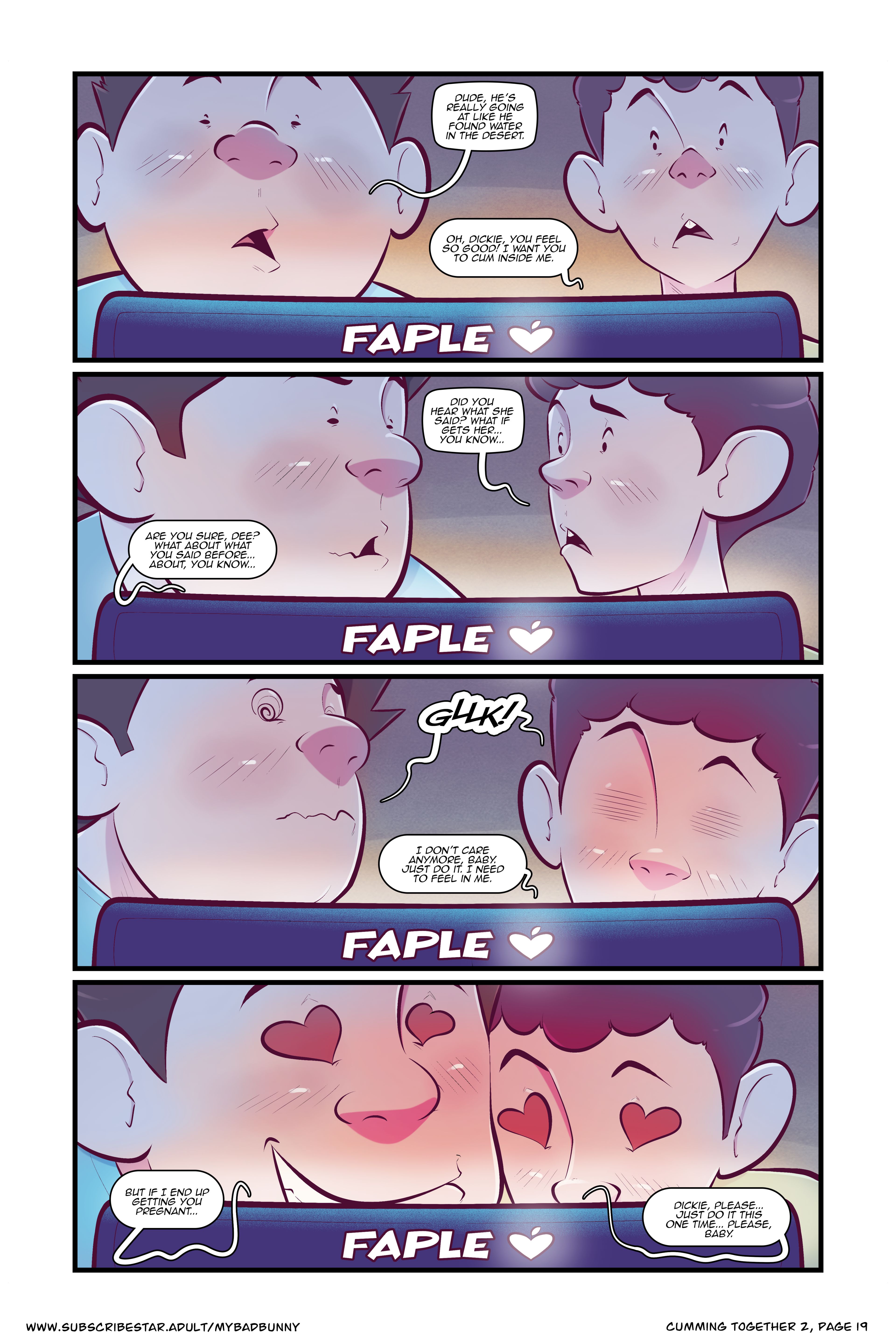 Cumming Together [My Bad Bunny] - Chapter 2 — Page 20