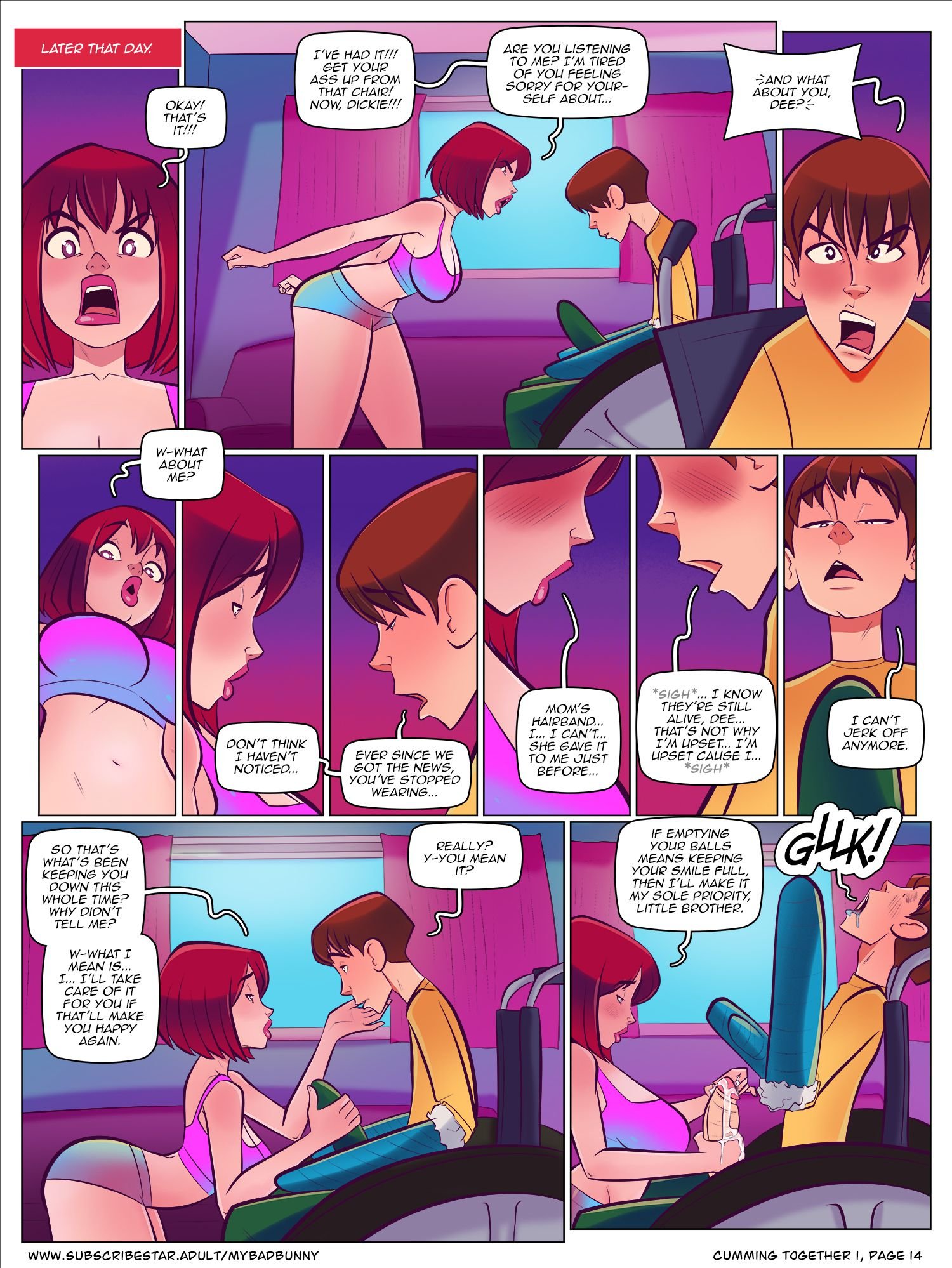 Cumming Together [My Bad Bunny] - Chapter 1 — Page 15