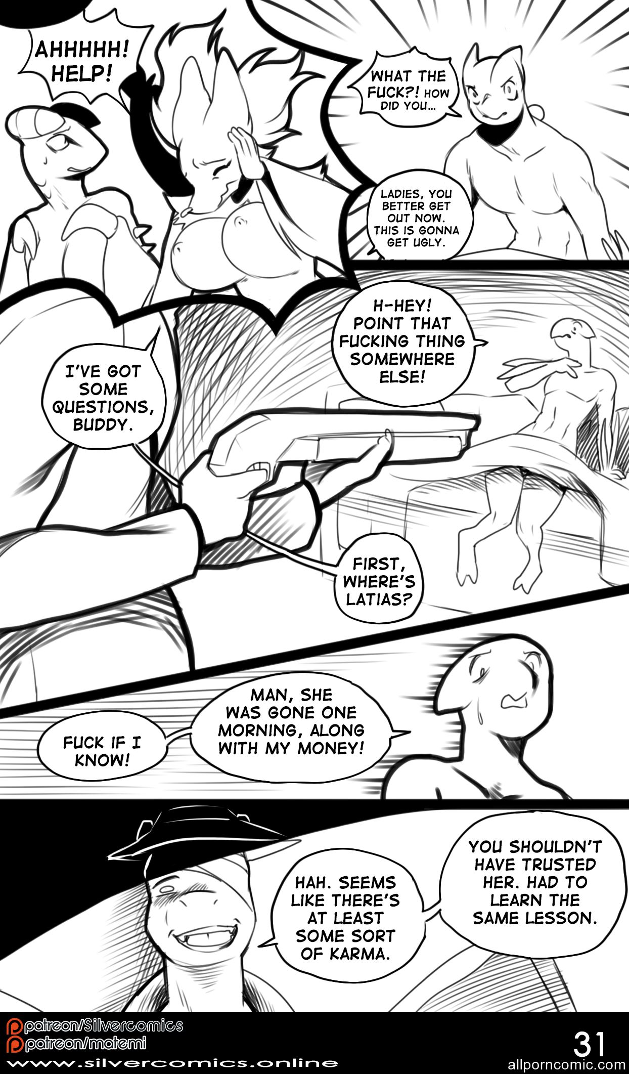 Pokenoir (Pokemon) [Matemi] - Chapter 1 — Page 32