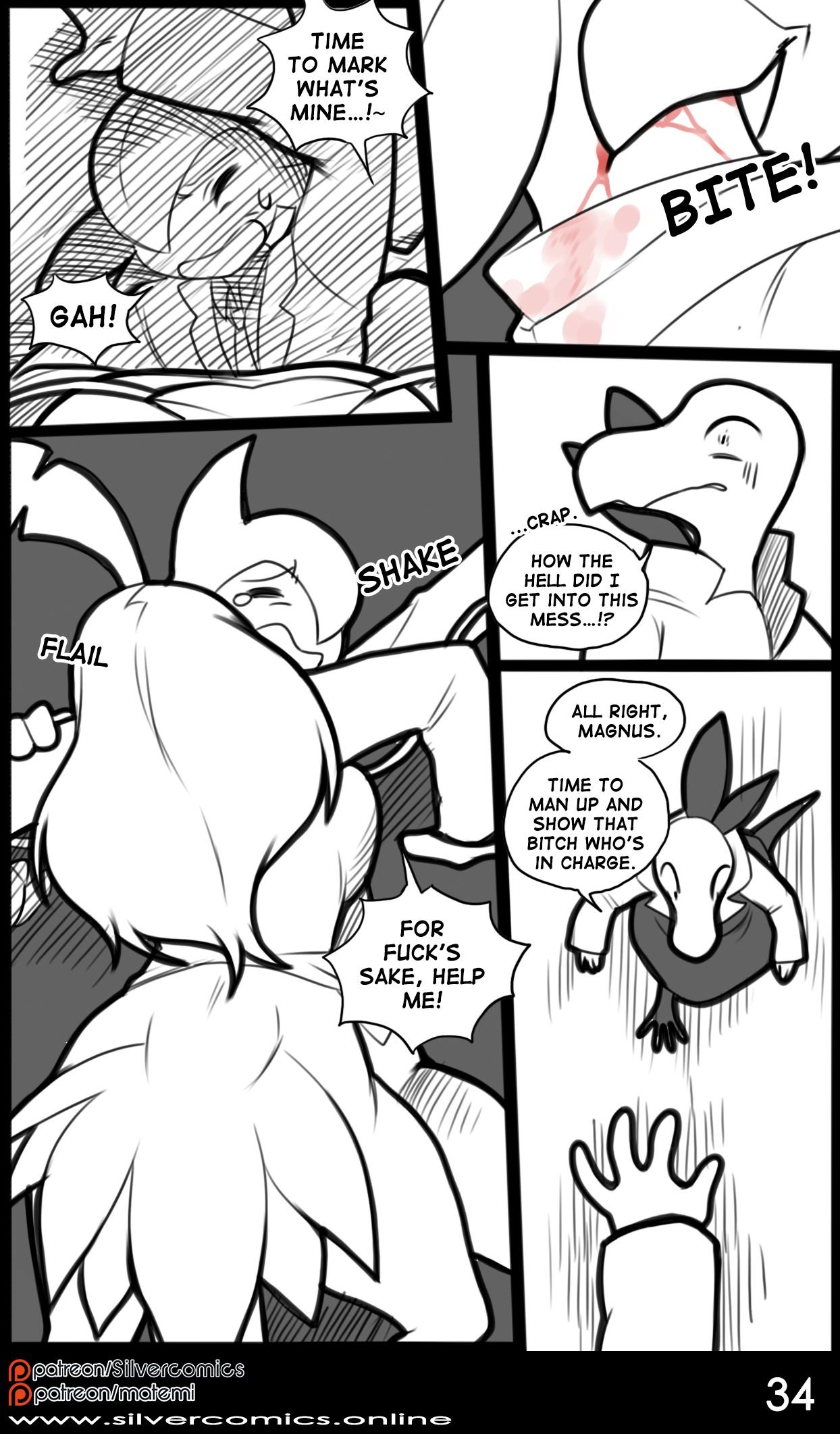 Pokenoir (Pokemon) [Matemi] - Chapter 2 — Page 35