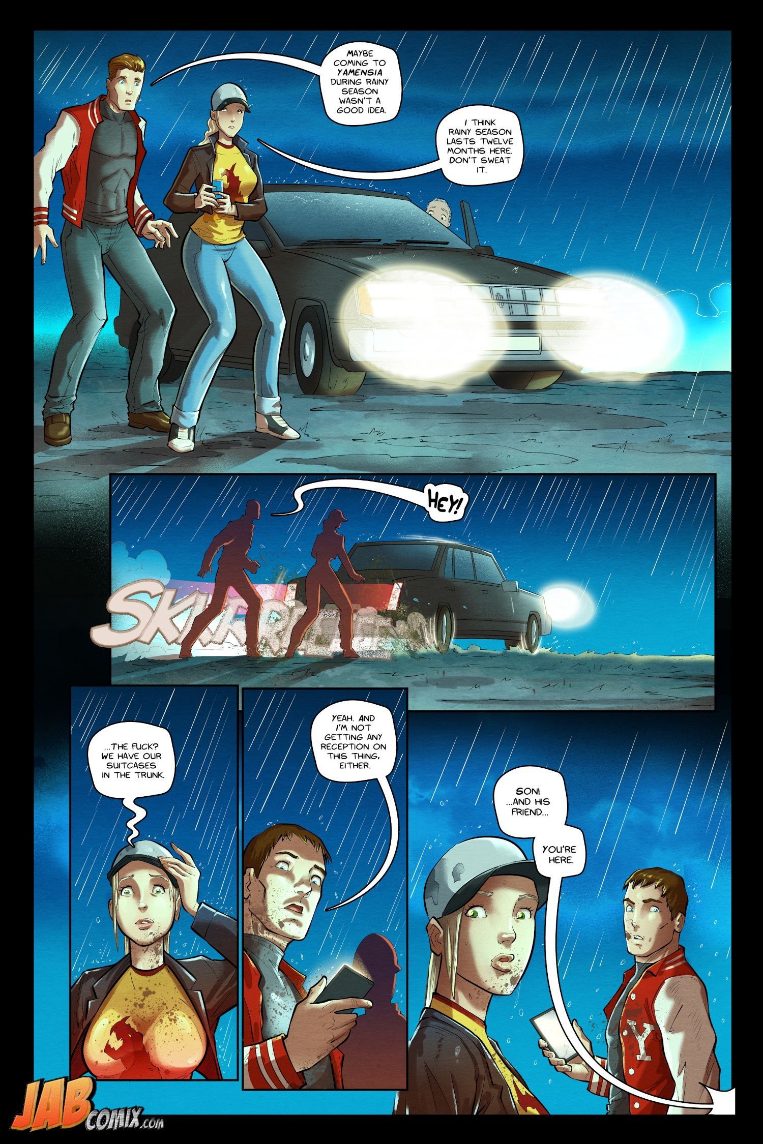 Curse Of The Black Mantis [JABComix] - Chapter 1 — Page 4