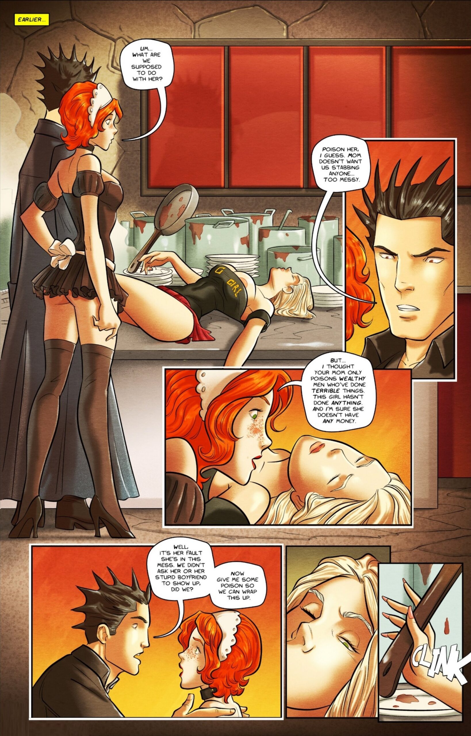 Curse Of The Black Mantis [JABComix] - Chapter 2 — Page 8